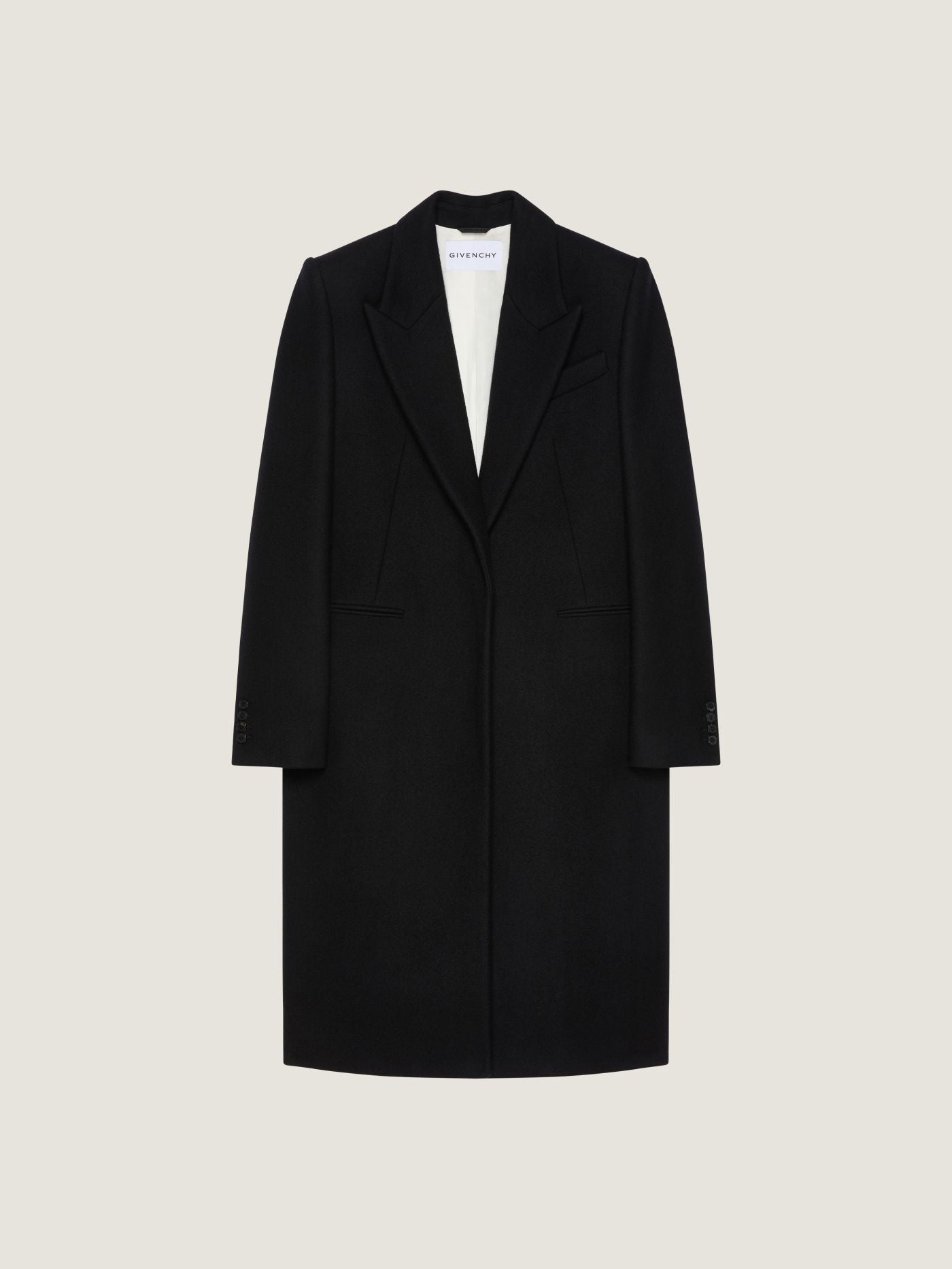Formal coat in wool