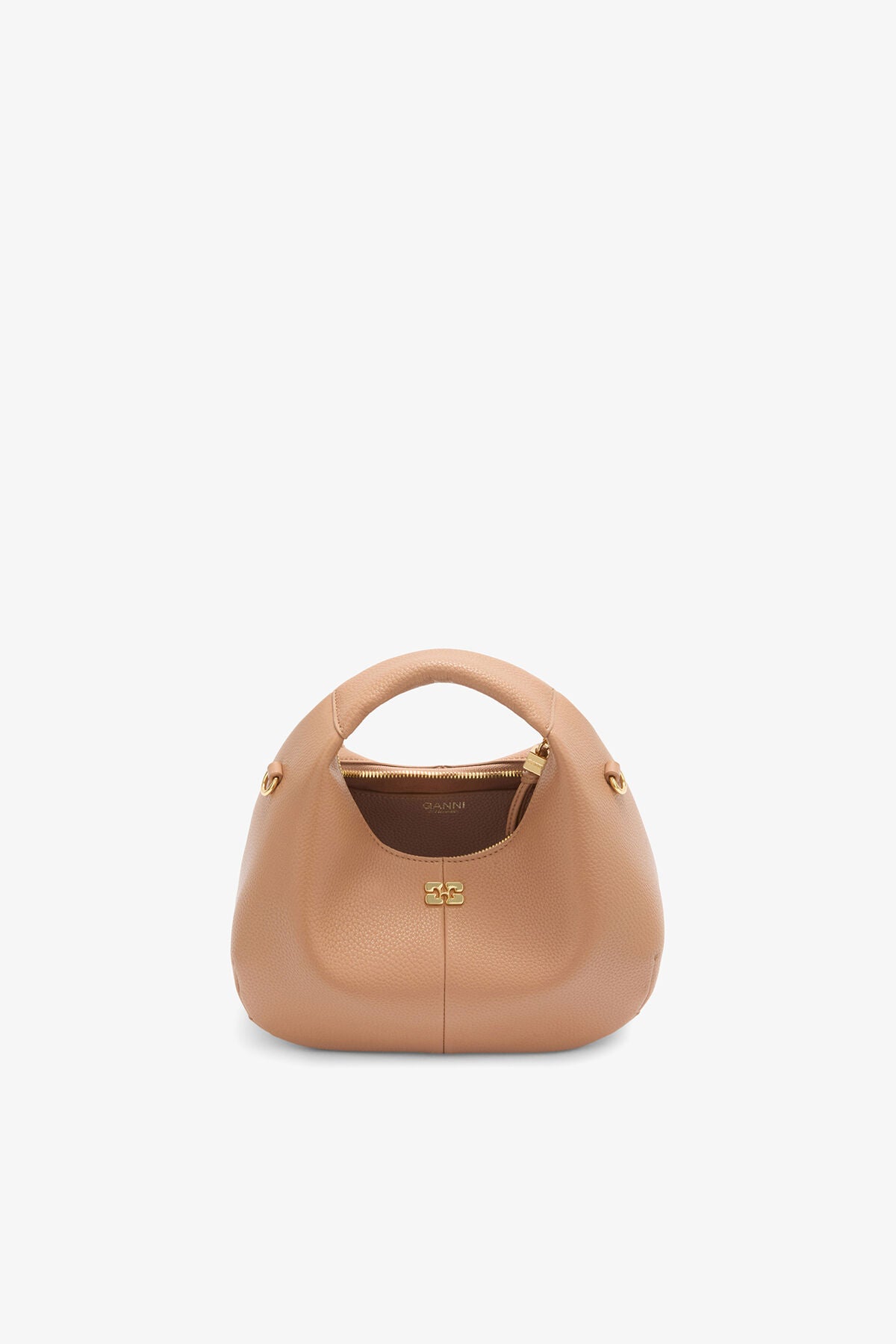 Mini Hobo Bag in Brown