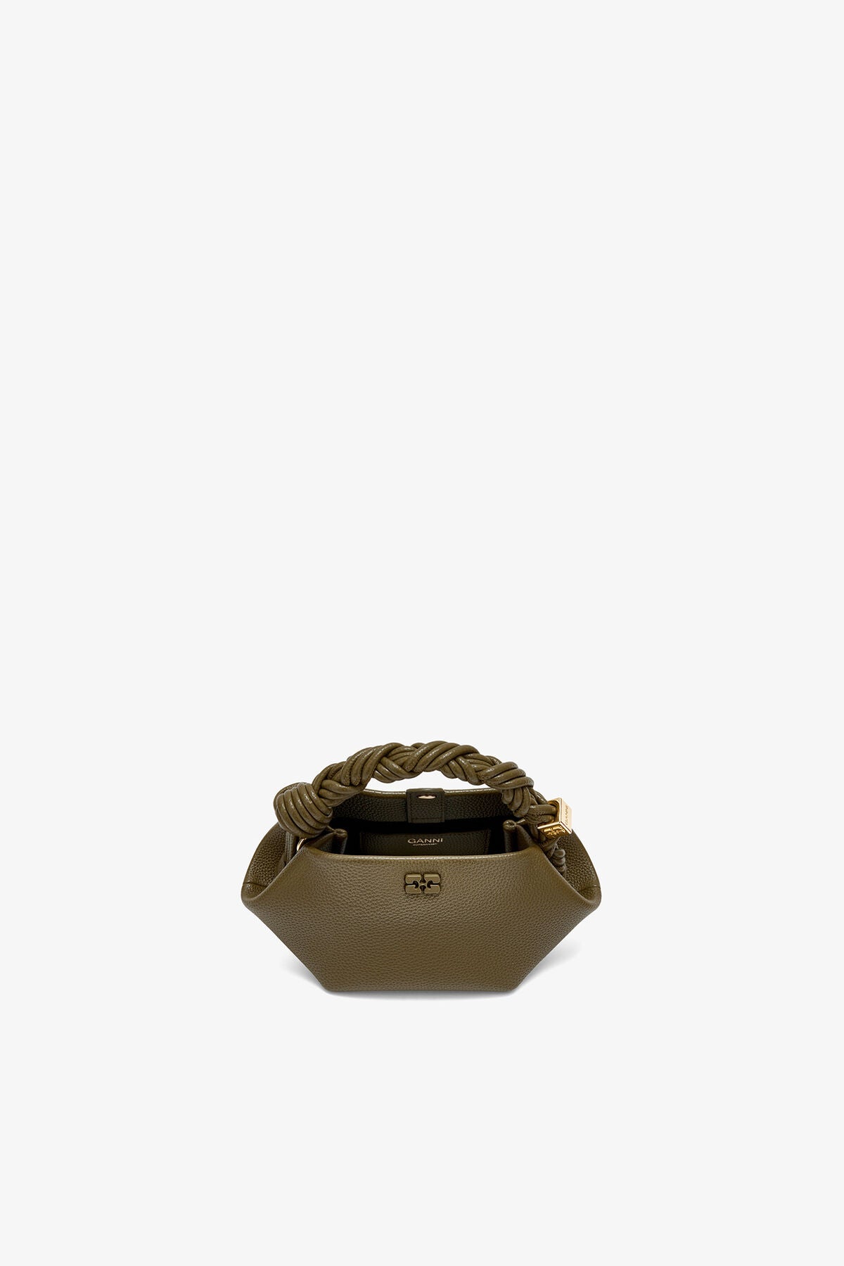 Mini Bou Bag in Green Grained