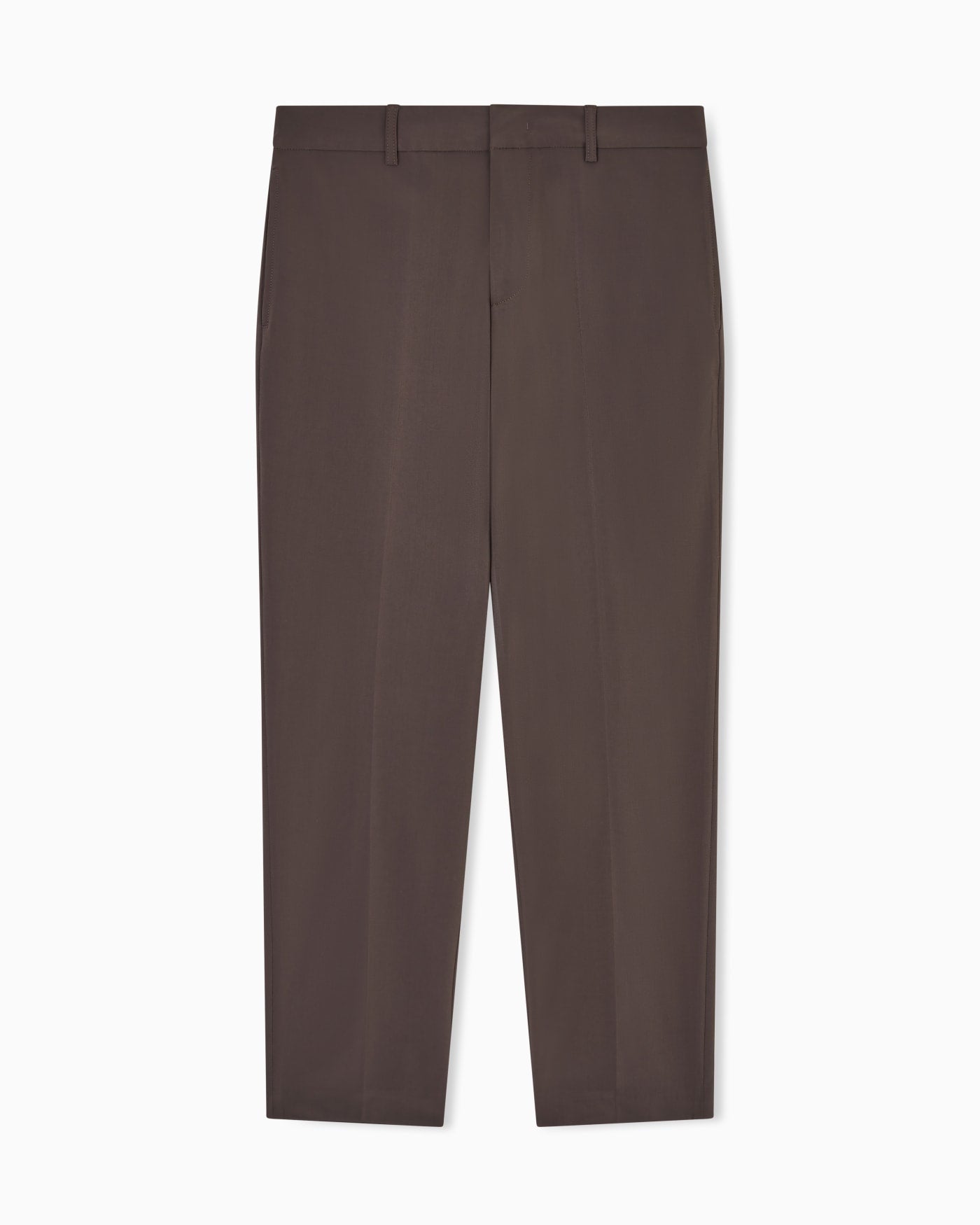 Nylon viscose blend trousers