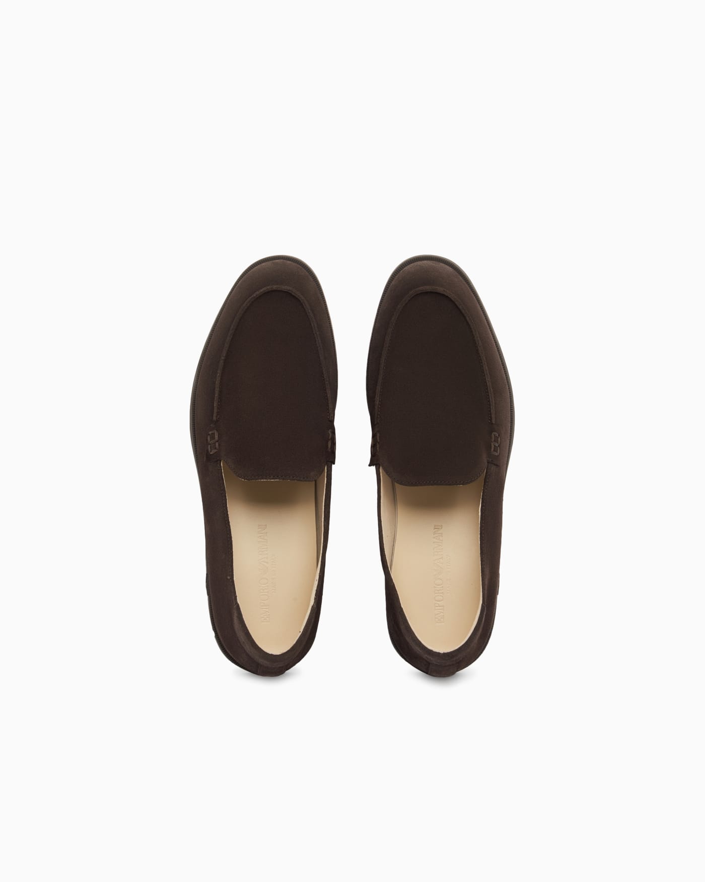Velour suede loafers