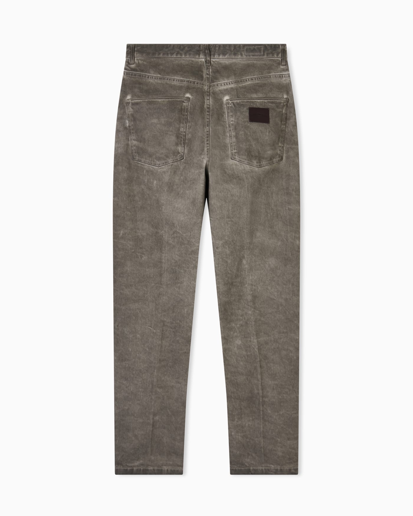 J80 baggy twist-fit, dirty-wash garment-dyed stretch-denim jeans