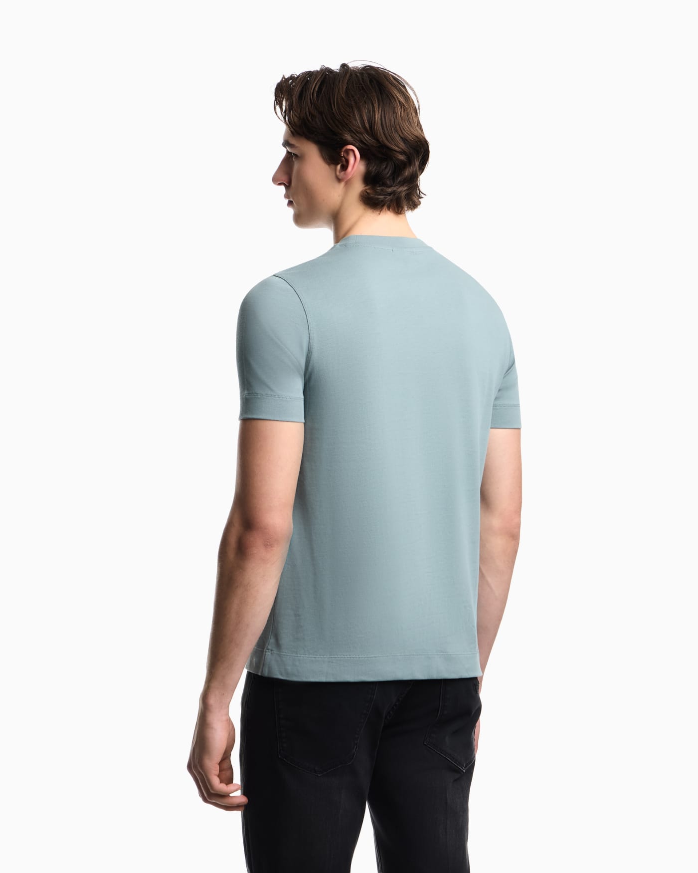 Slim-fit T-shirt in heavy jersey