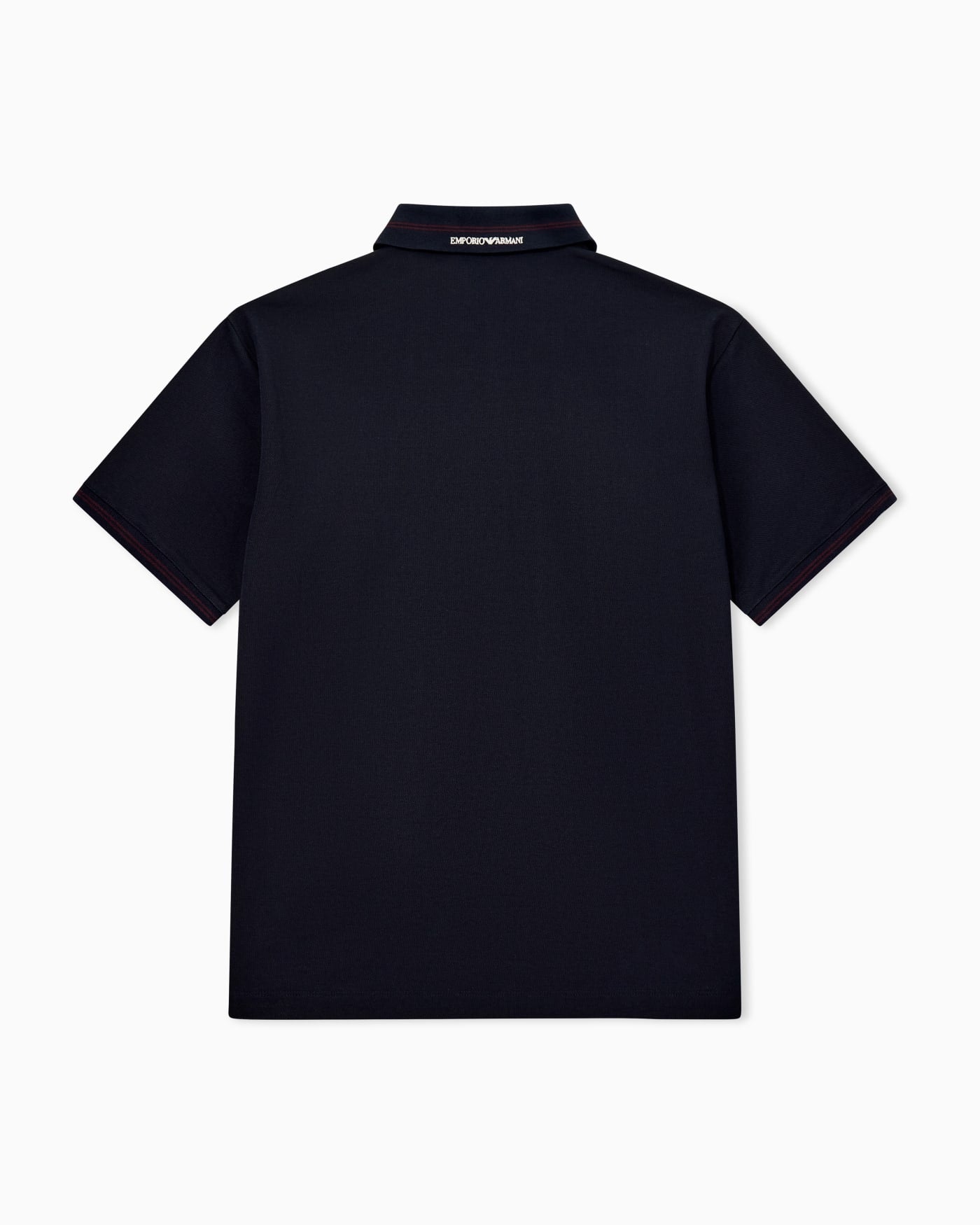 Piqué polo with embroidered logo