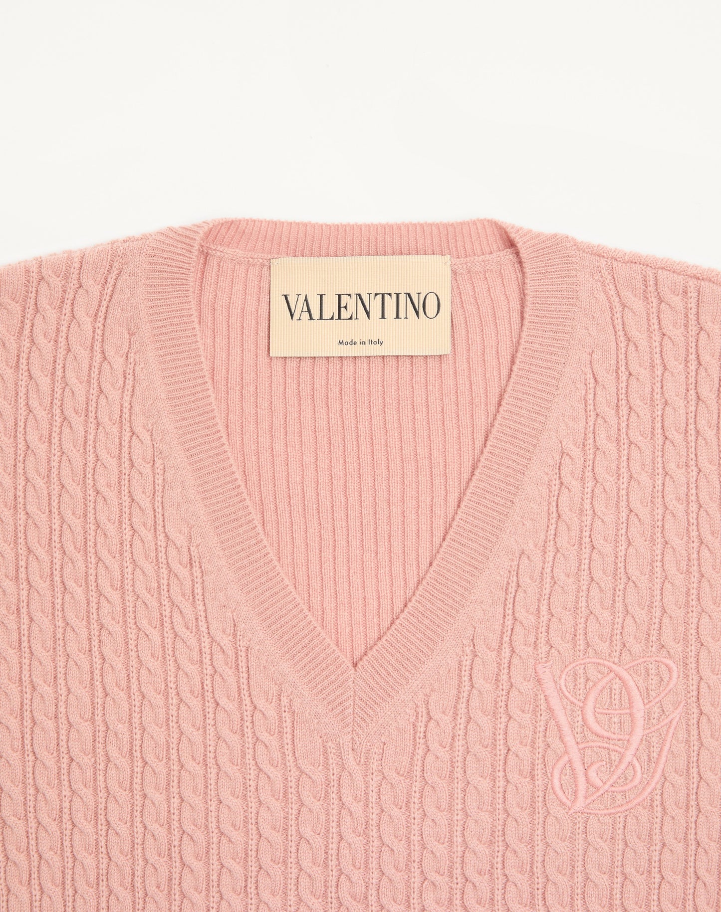 Embroidered Cashmere Jumper