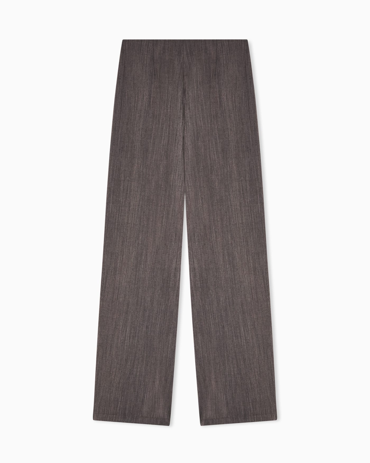 Light wool trousers with side crease