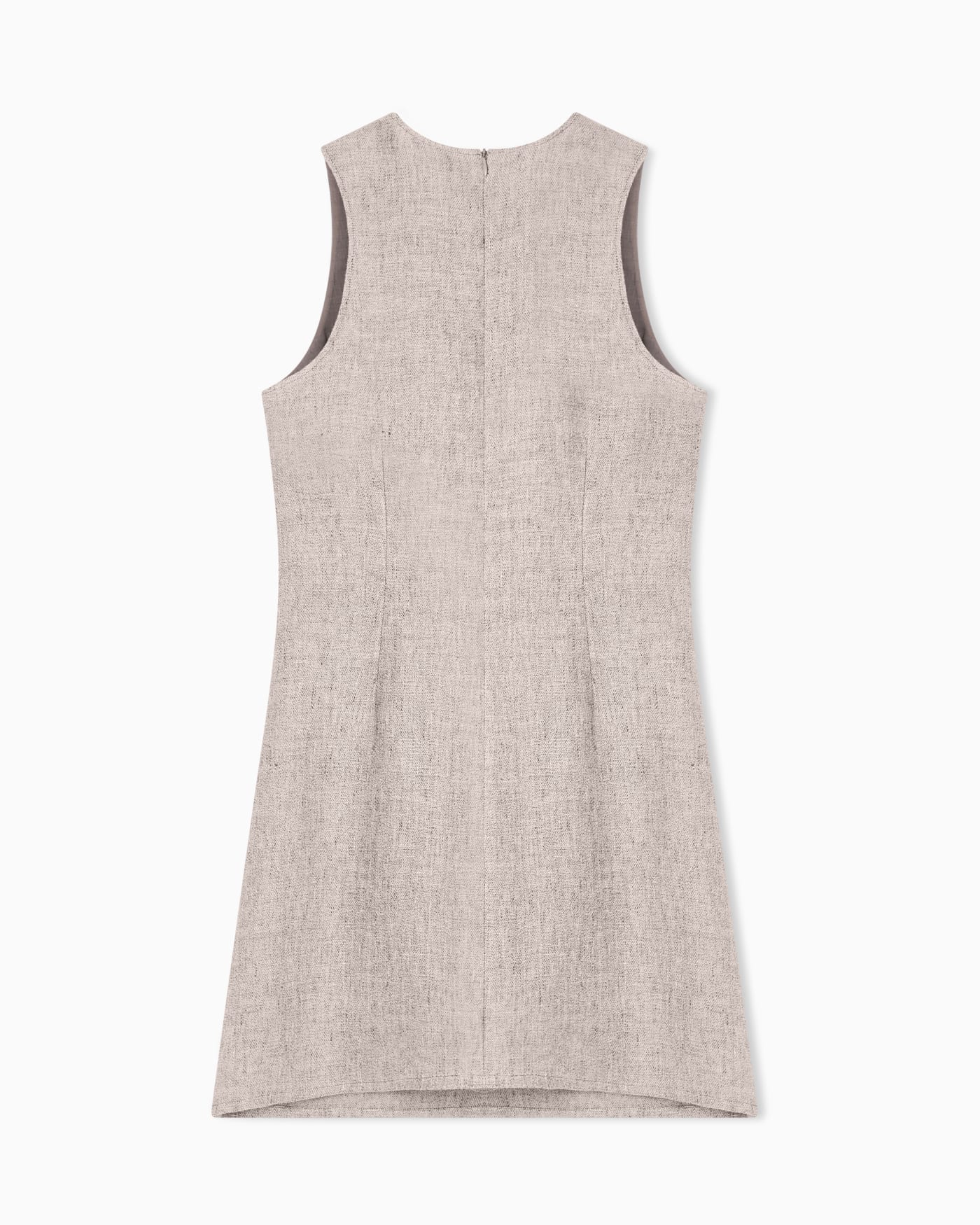 Heavy linen canvas dress