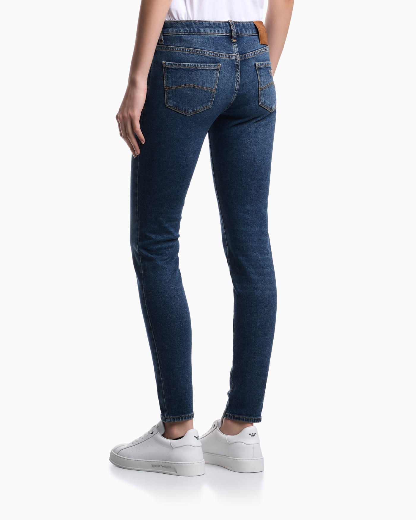 Jeans J06 skinny fit in stretch denim Armani Jeans