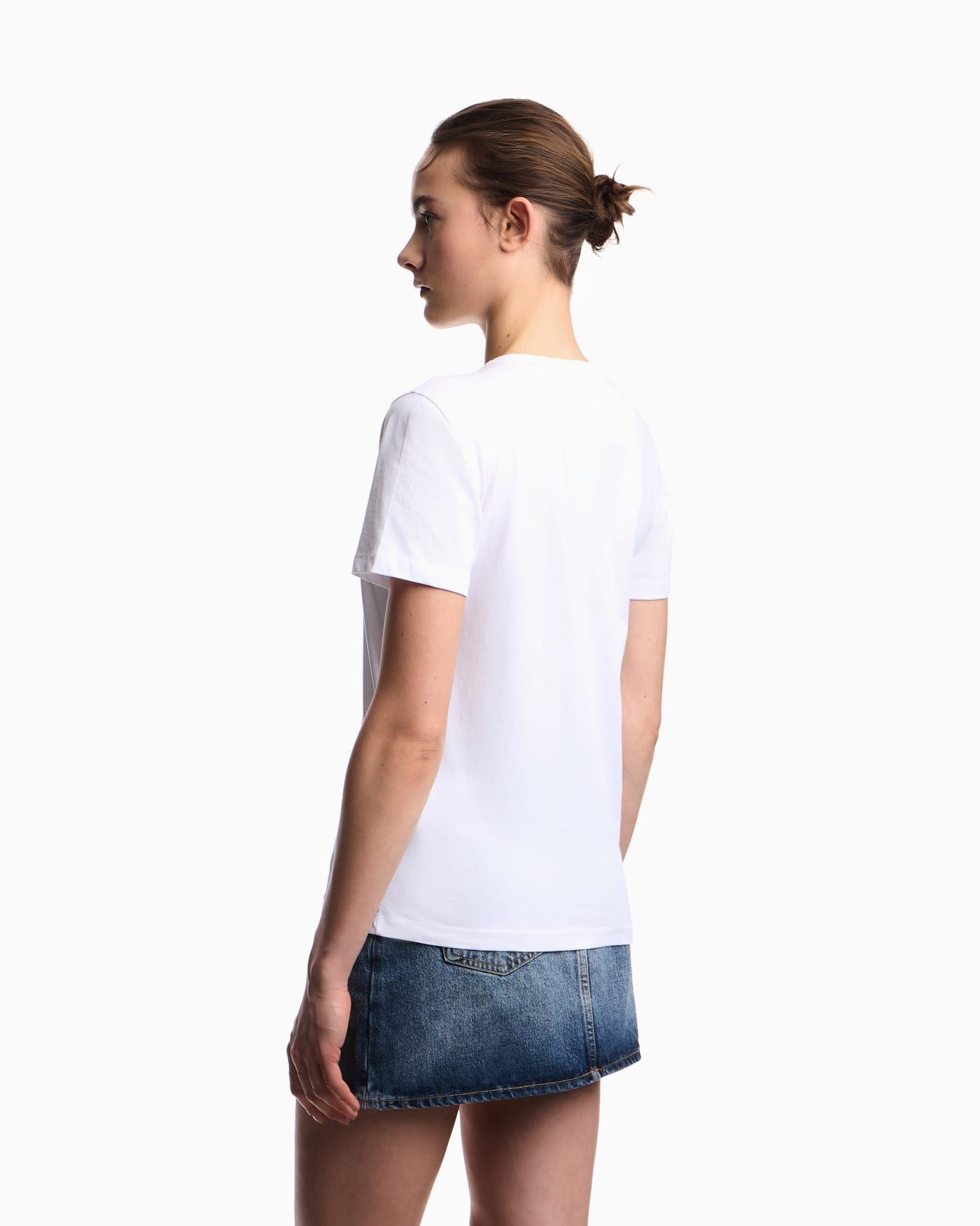Armani Jeans jersey T-shirt with print
