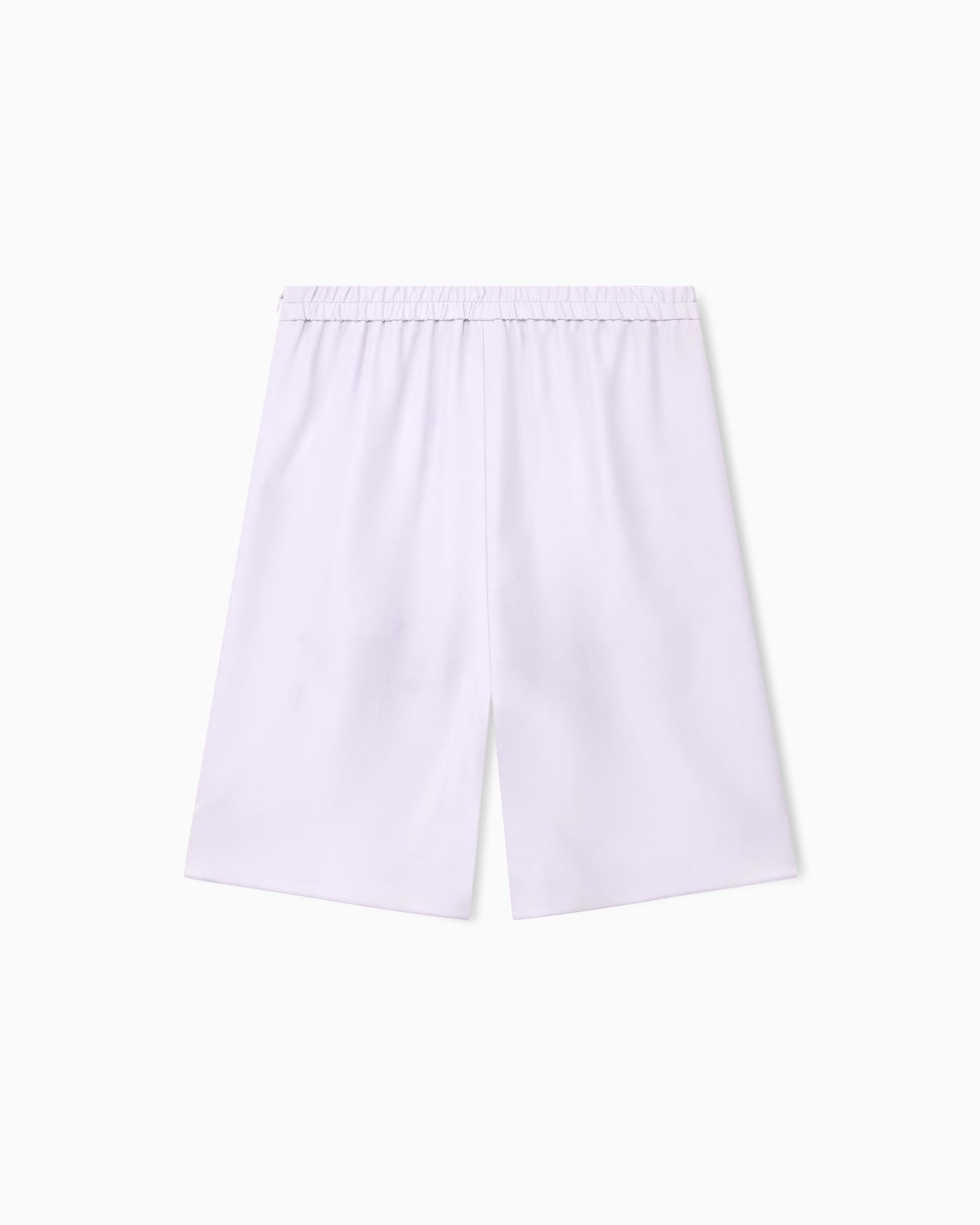 Bermuda shorts in techno cady with front pleats