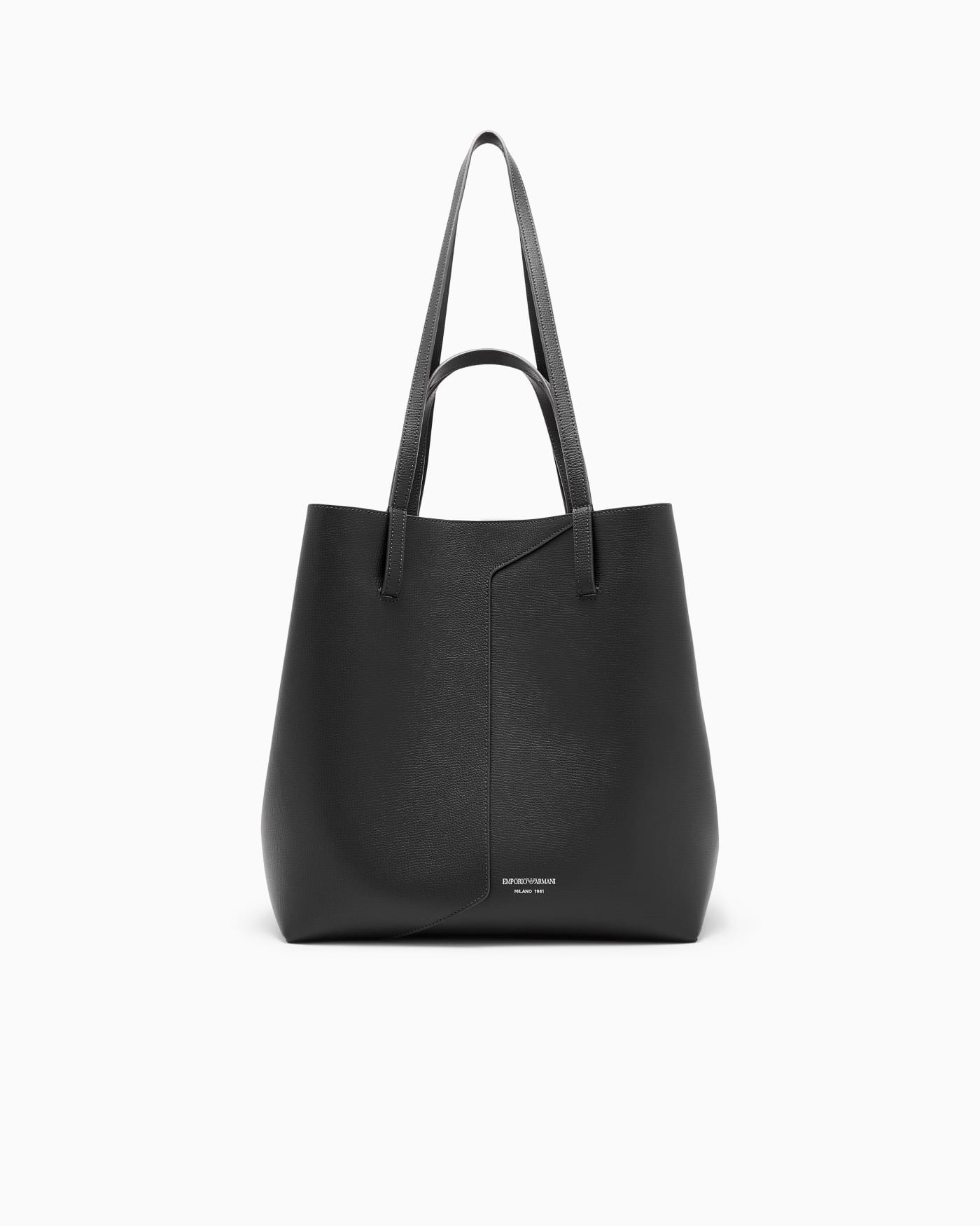 Emporio Armani 1981 leather shopper bag