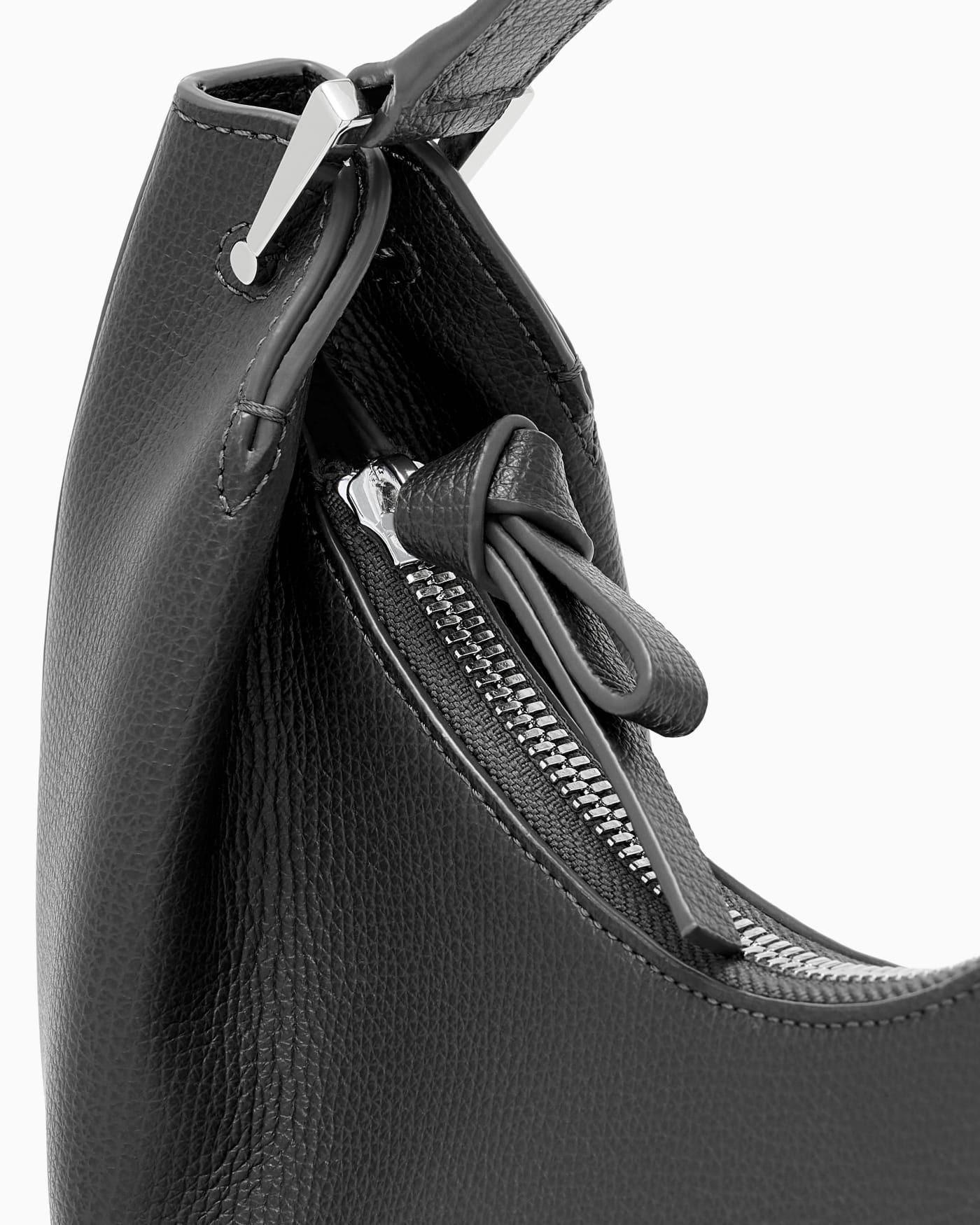Emporio Armani 1981 mini leather hobo bag