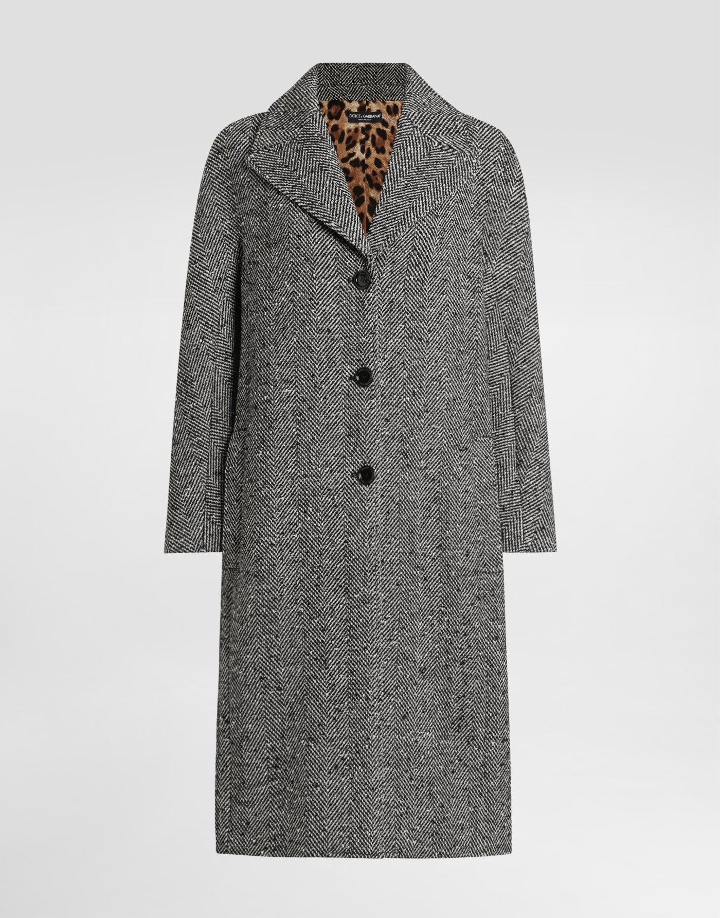 Long chevron coat