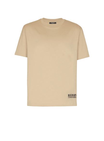 Small Balmain Stamp printed T-shirt