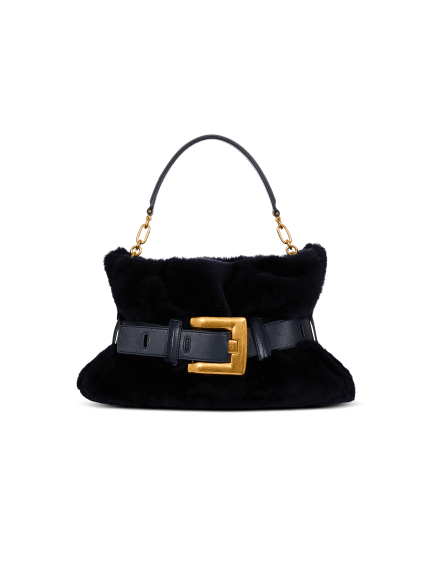 Medium Anthem bag in shearling