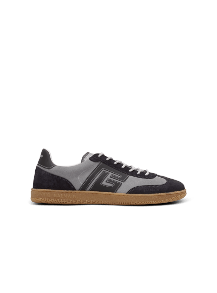 Suede Balmain Swan trainers