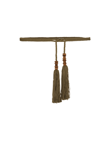 Rope tie belt