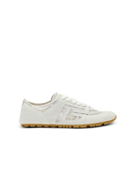 Racer 45 trainers in calfskin, suede and nylon