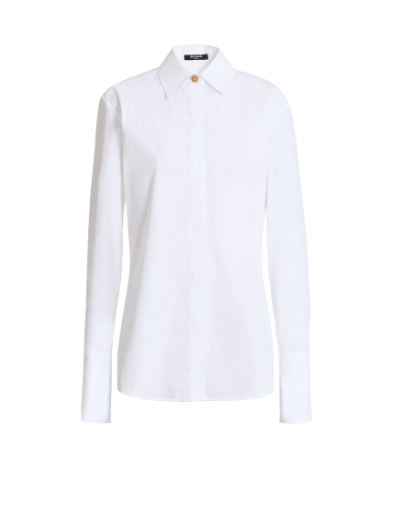 Cotton poplin shirt