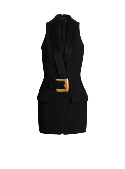 Short belted dress