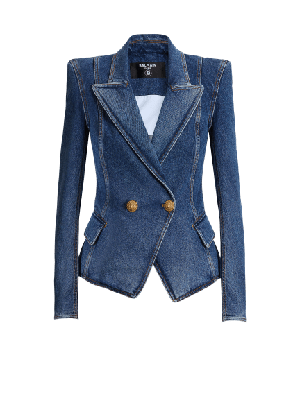 Denim 2-button jacket