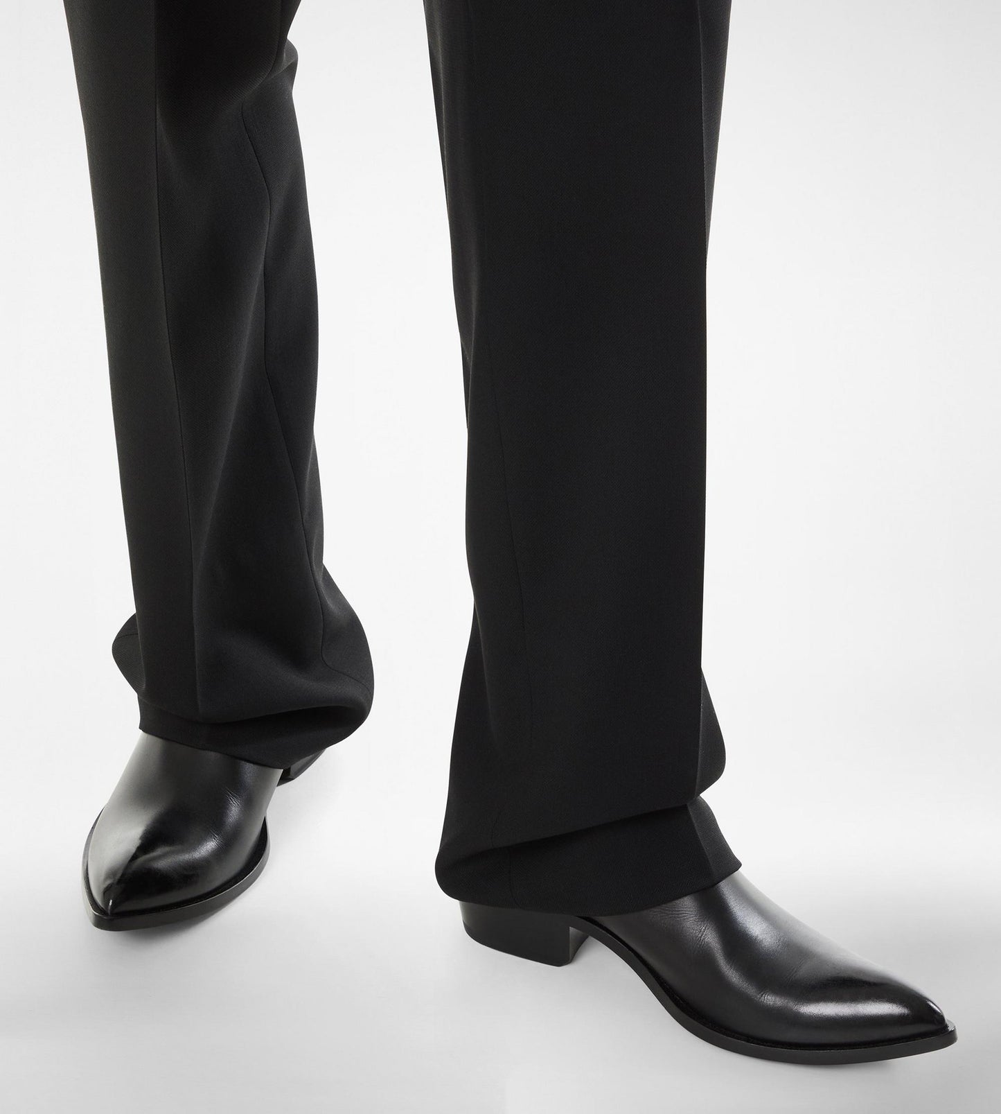 Burnished Leather Chelsea Boot