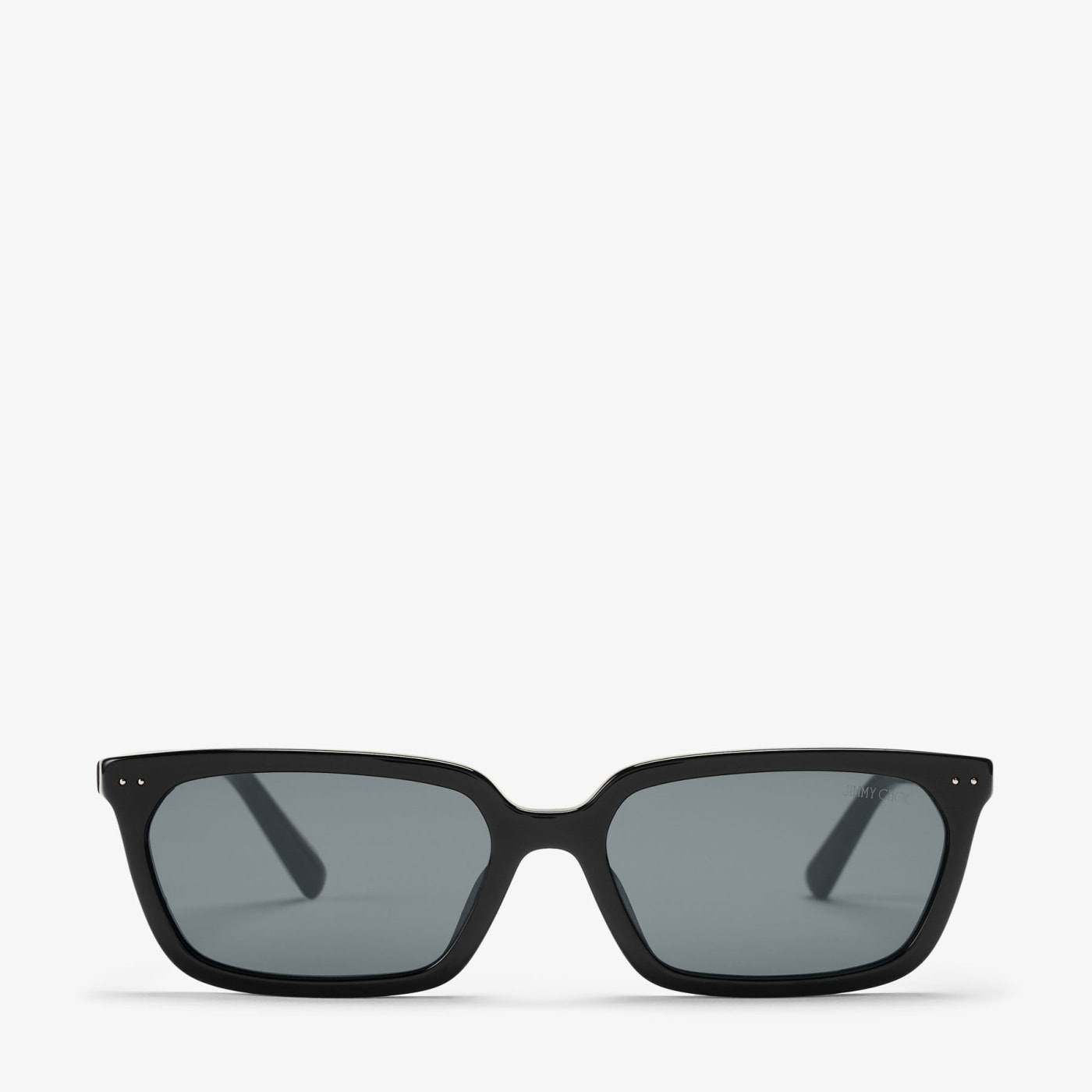 Josi Black Rectangular Sunglasses