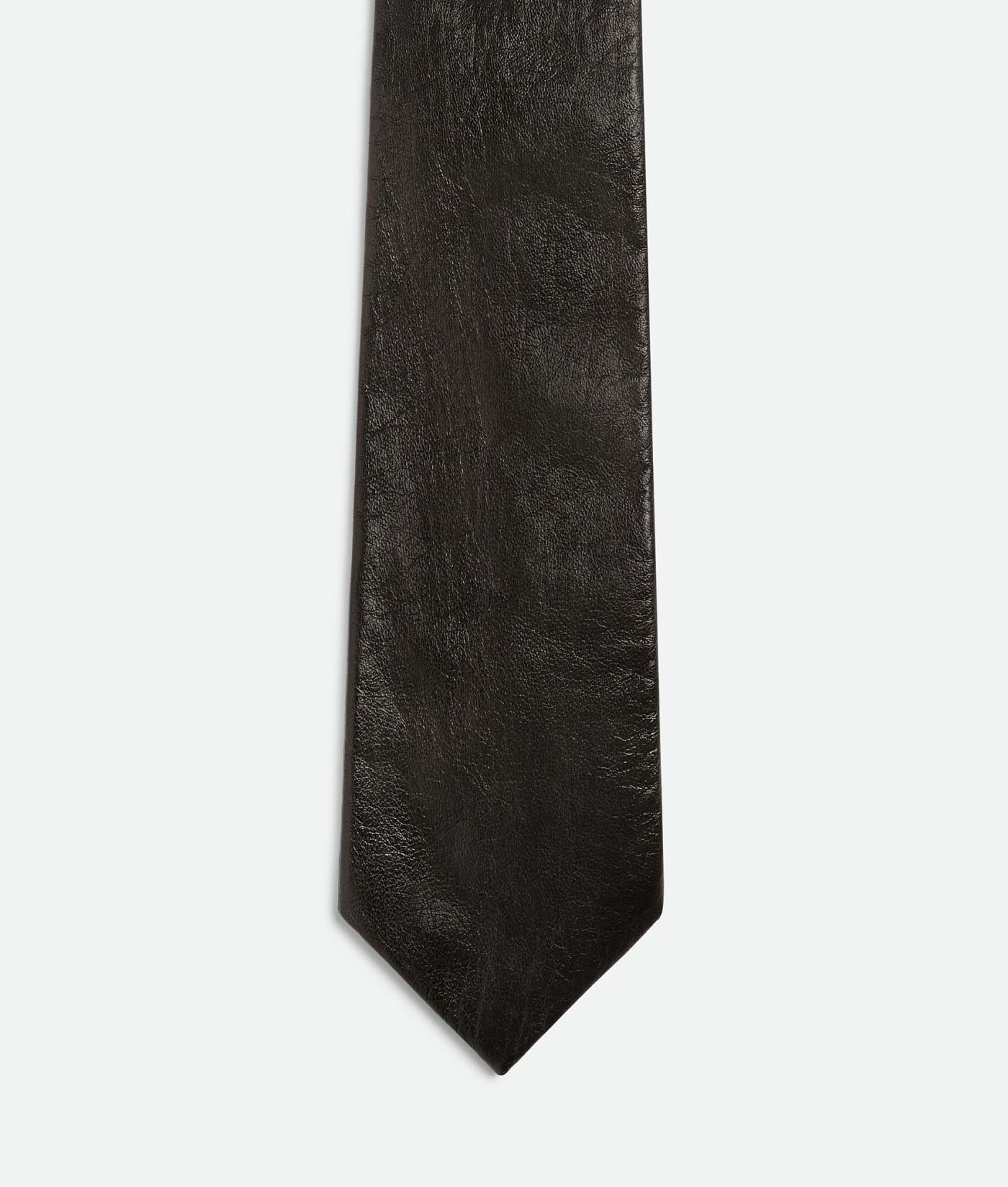 Shiny Leather Tie
