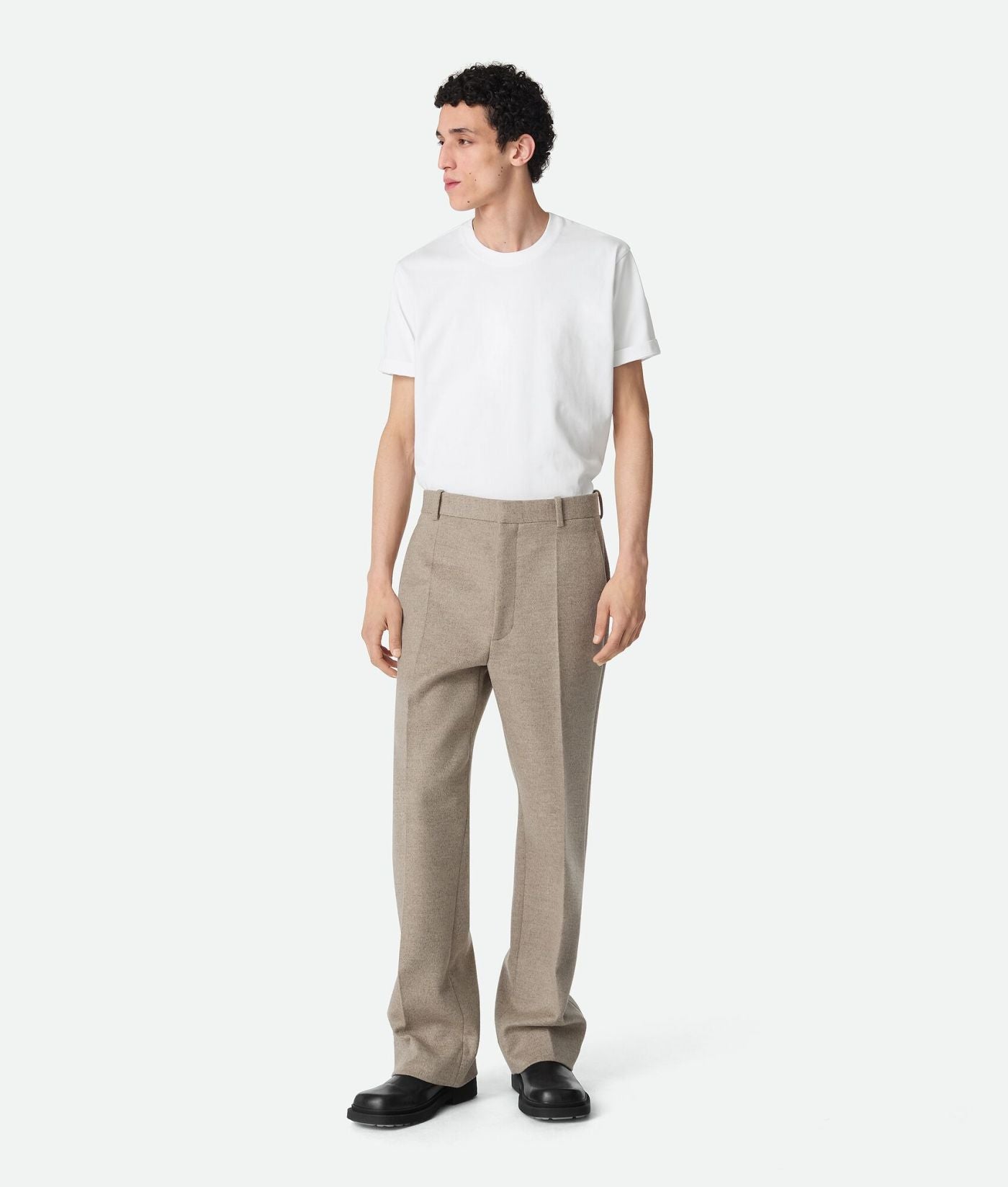 Wool And Cashmere Trousers