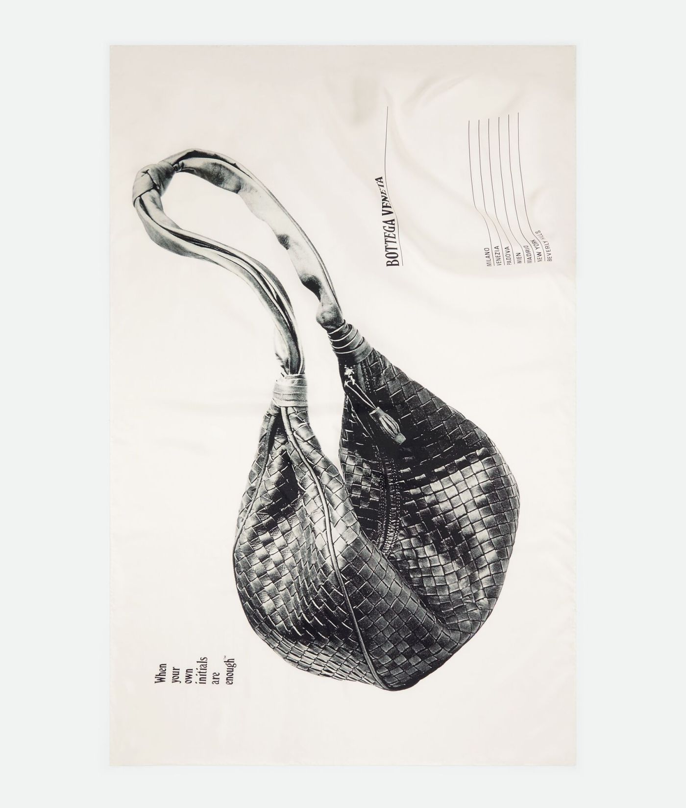 Silk Twill Printed Foulard