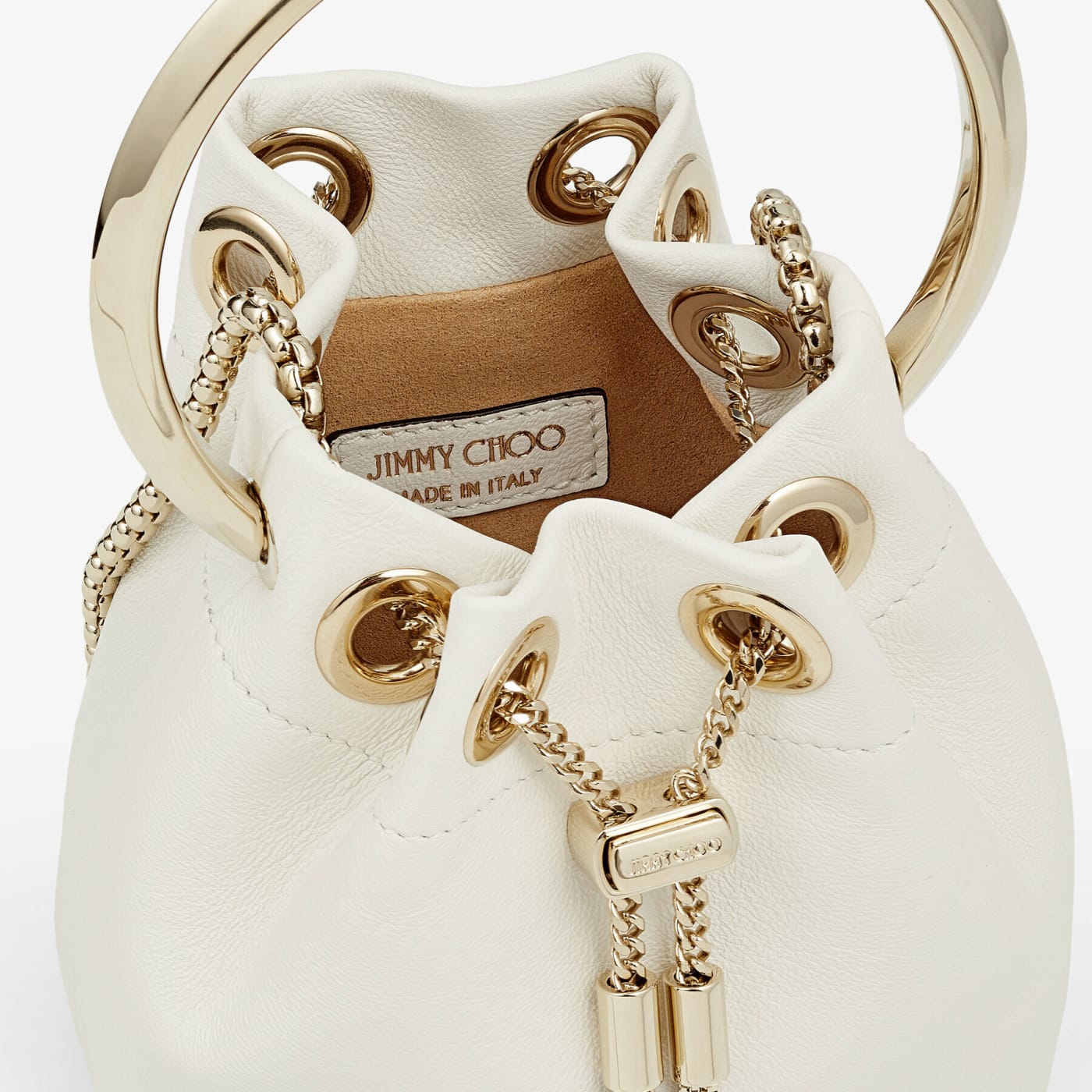 Micro Bon Bon Latte Smooth Nappa Mini Bag
