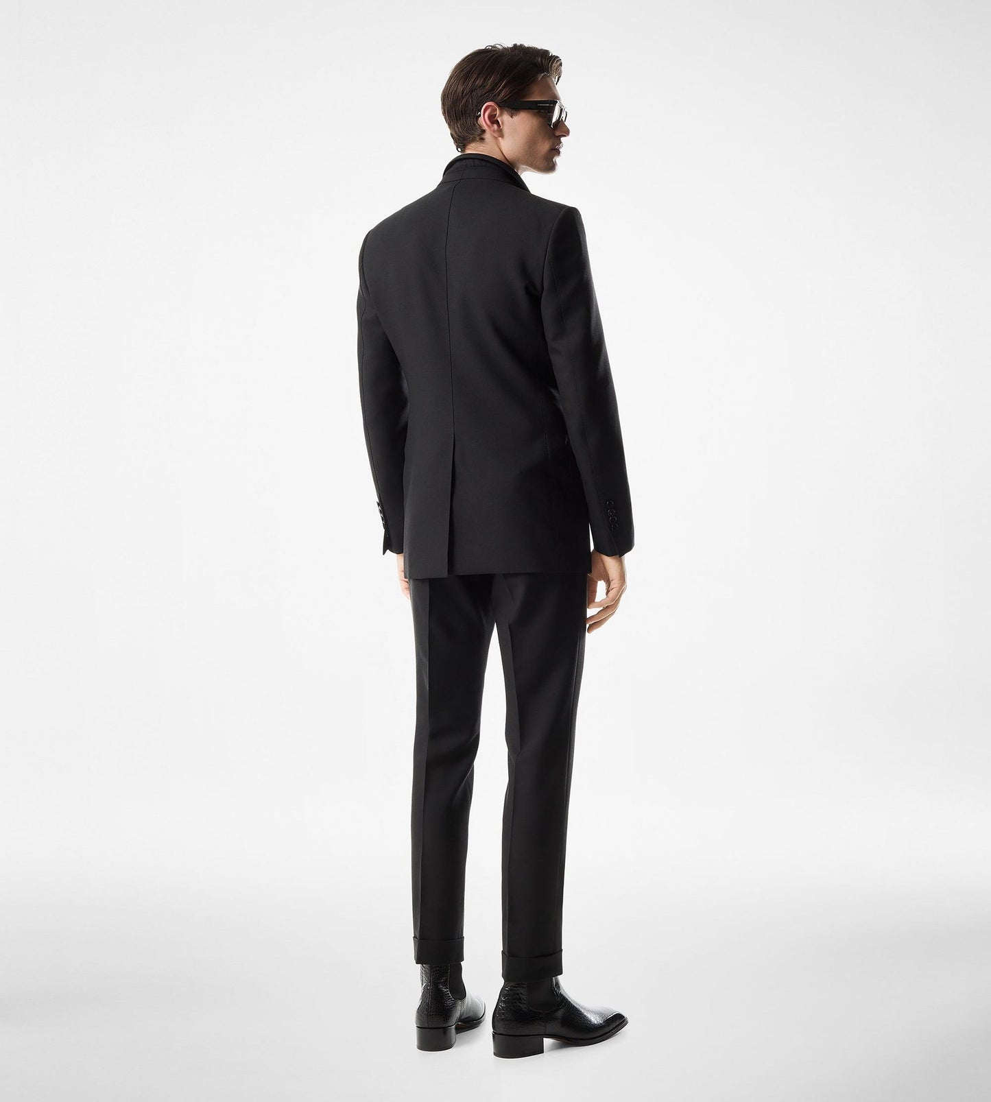 Yarn Dyed Mikado Atticus Trouser
