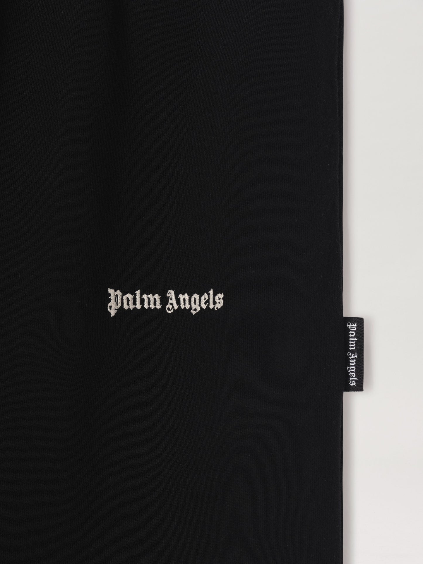 Classic Logo Emb Sweatpants Black Off Wh