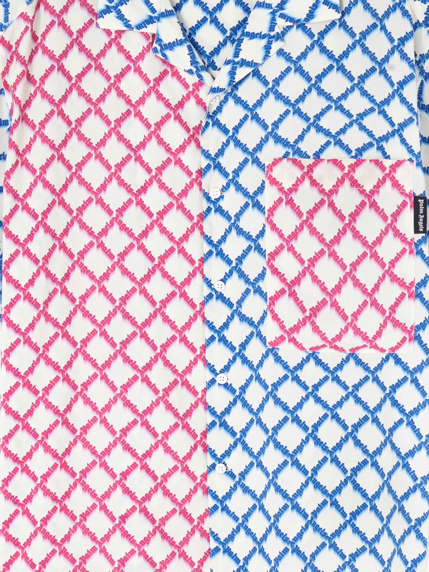 Net Logo Bowling Shirt Ss Ivory Multic