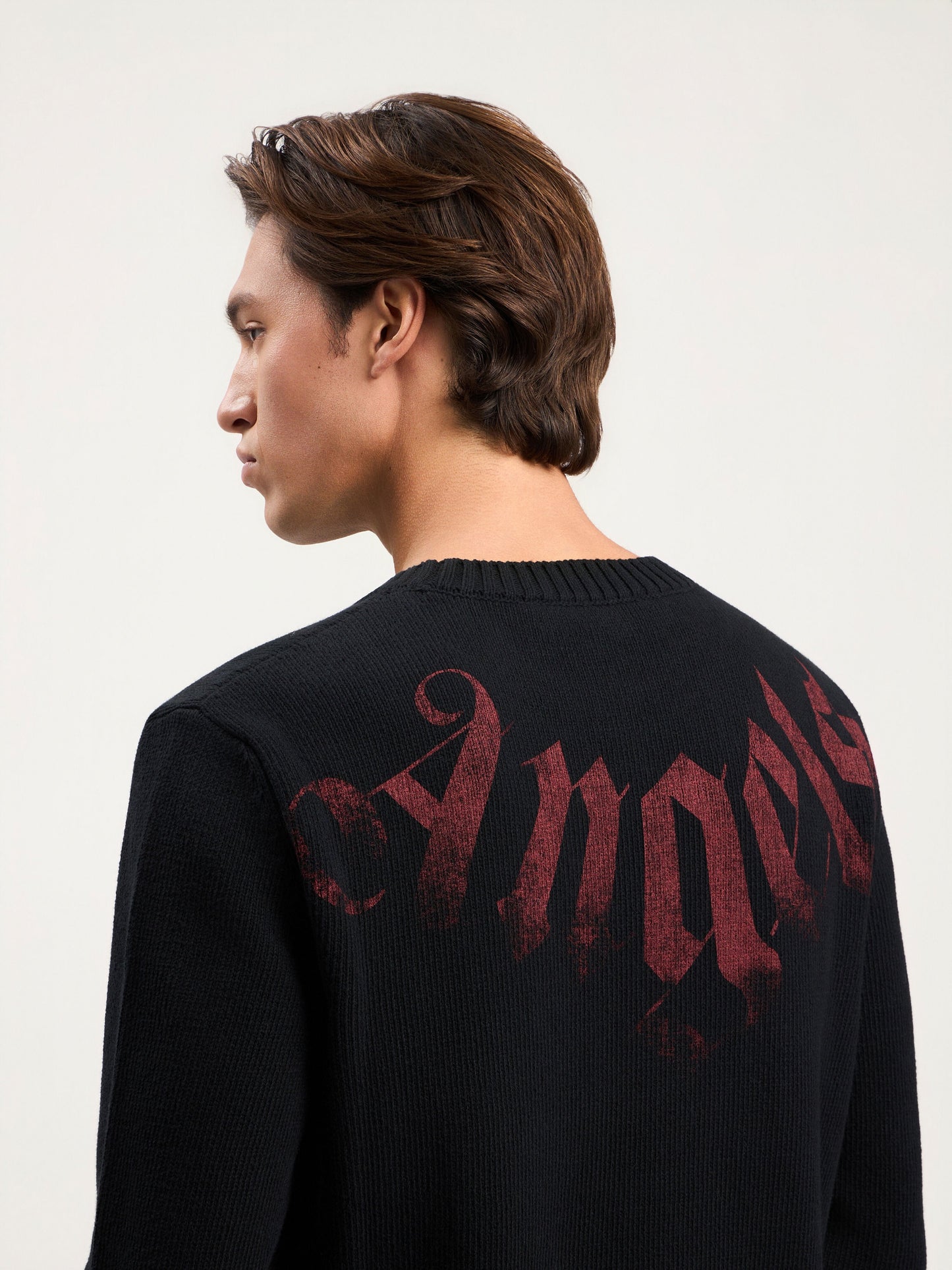 Big Neck Logo Sweater