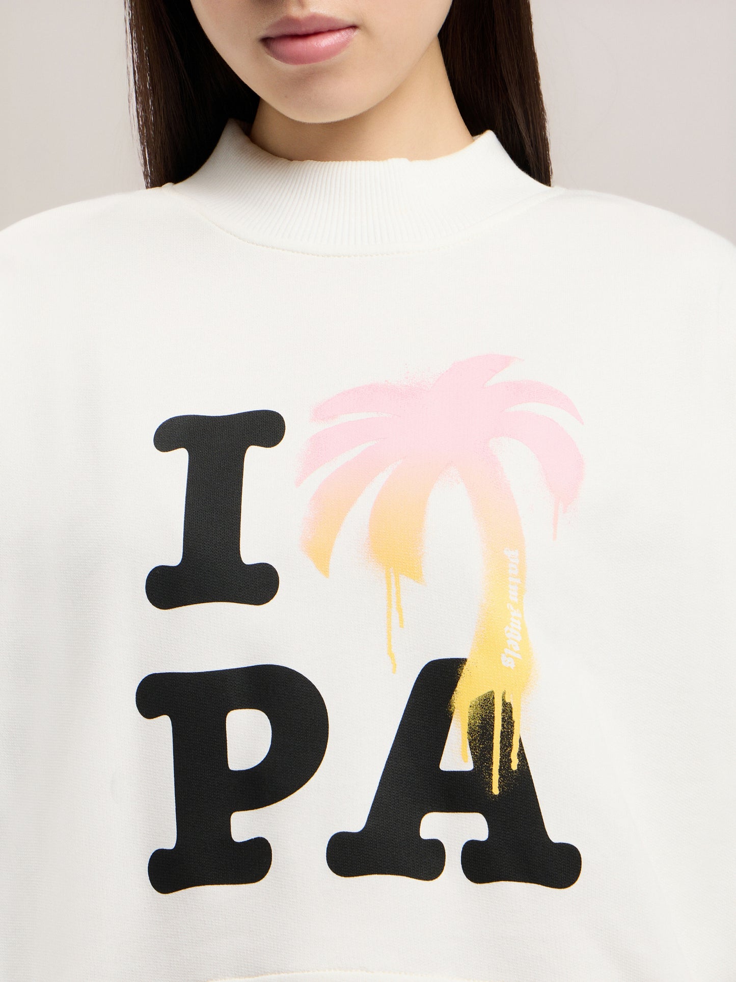 I Love Pa Fitted Sweatshirt