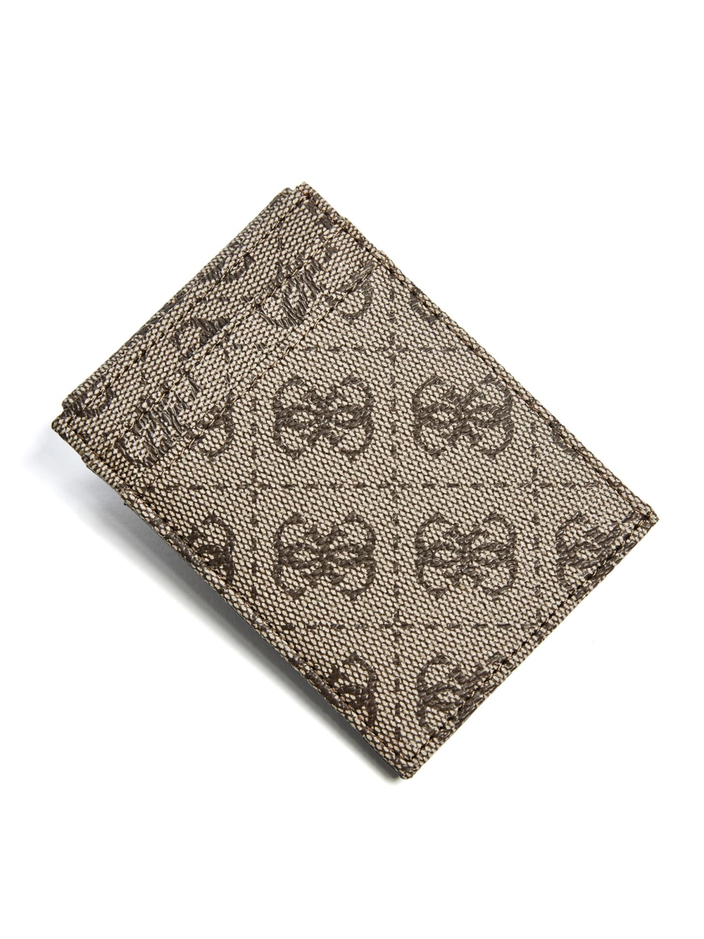 Don Logo-Print Magnetic Card Case