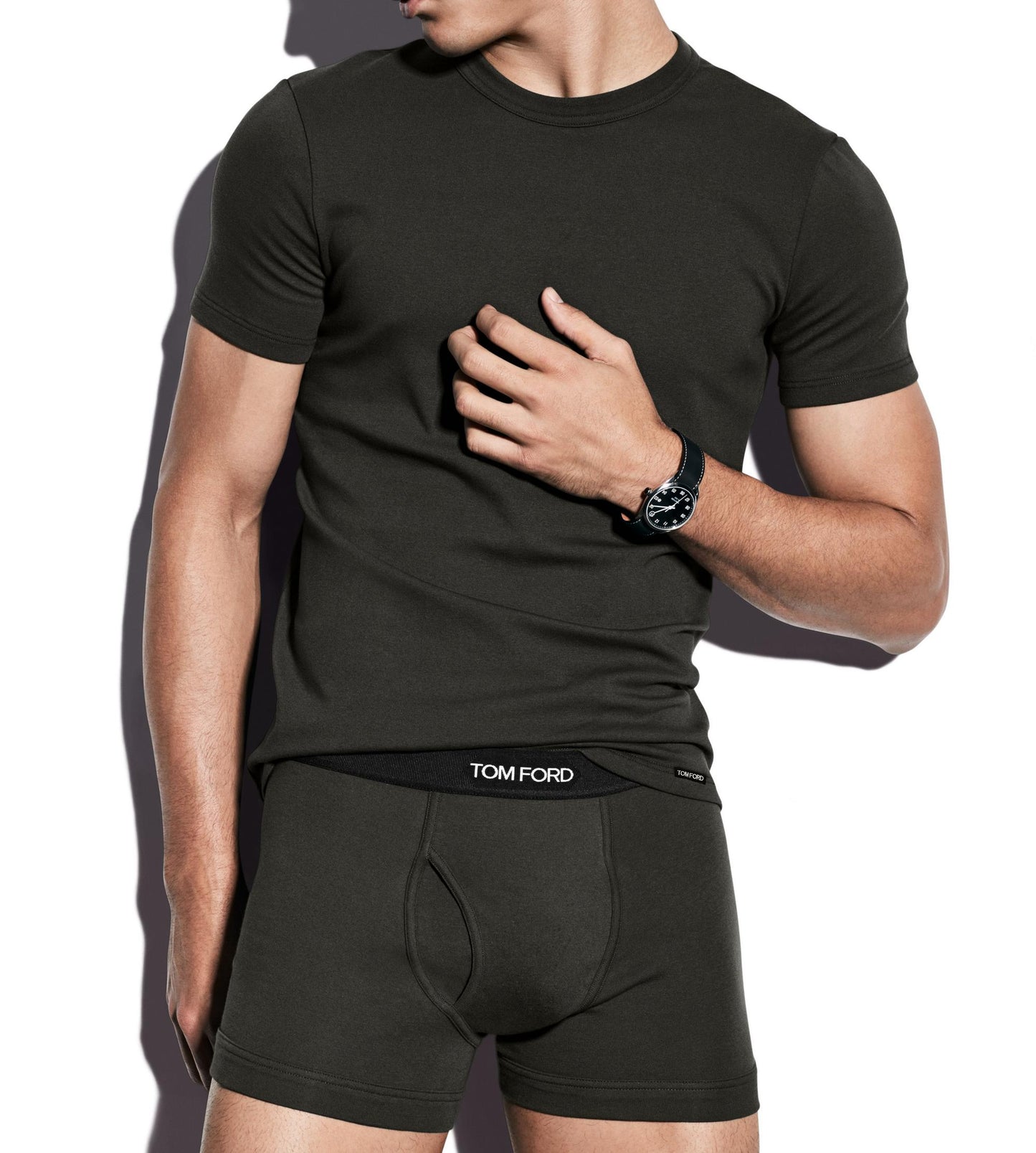 Cotton Crewneck T-Shirt
