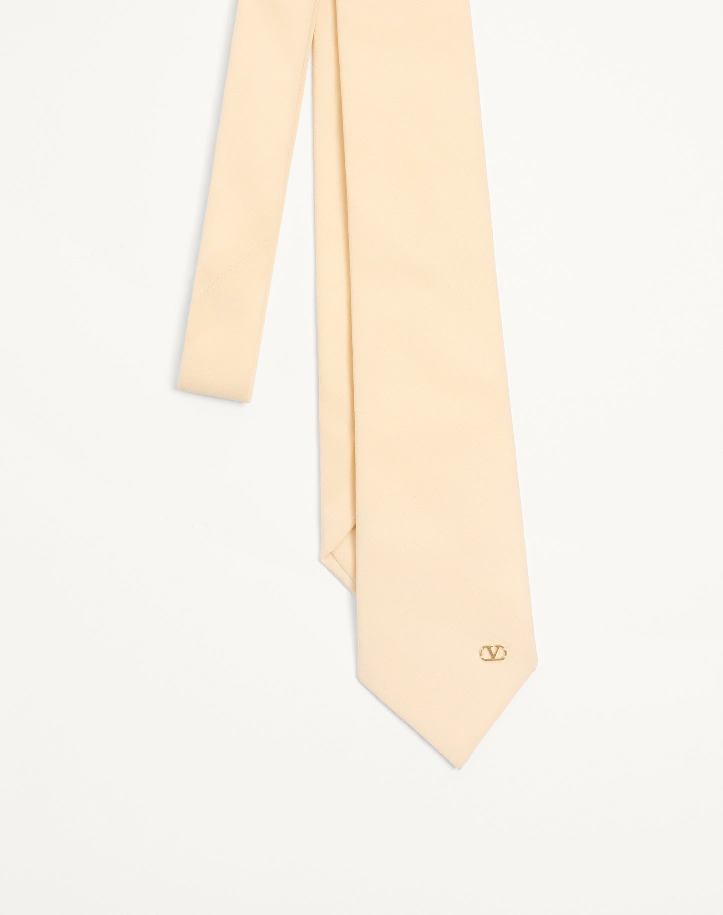 Valentie Silk Tie With Vlogo Signature Detail