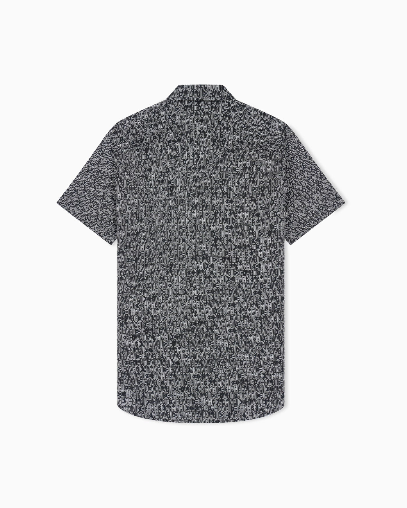 Shirt slim fit in stretch cotton poplin