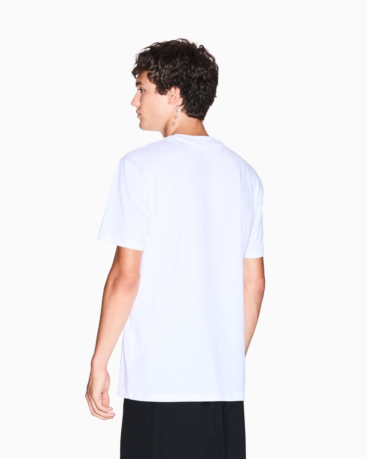 Cotton T-shirt with graphic application