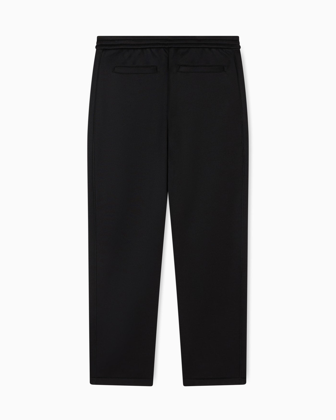 Jogger pants with metal logo