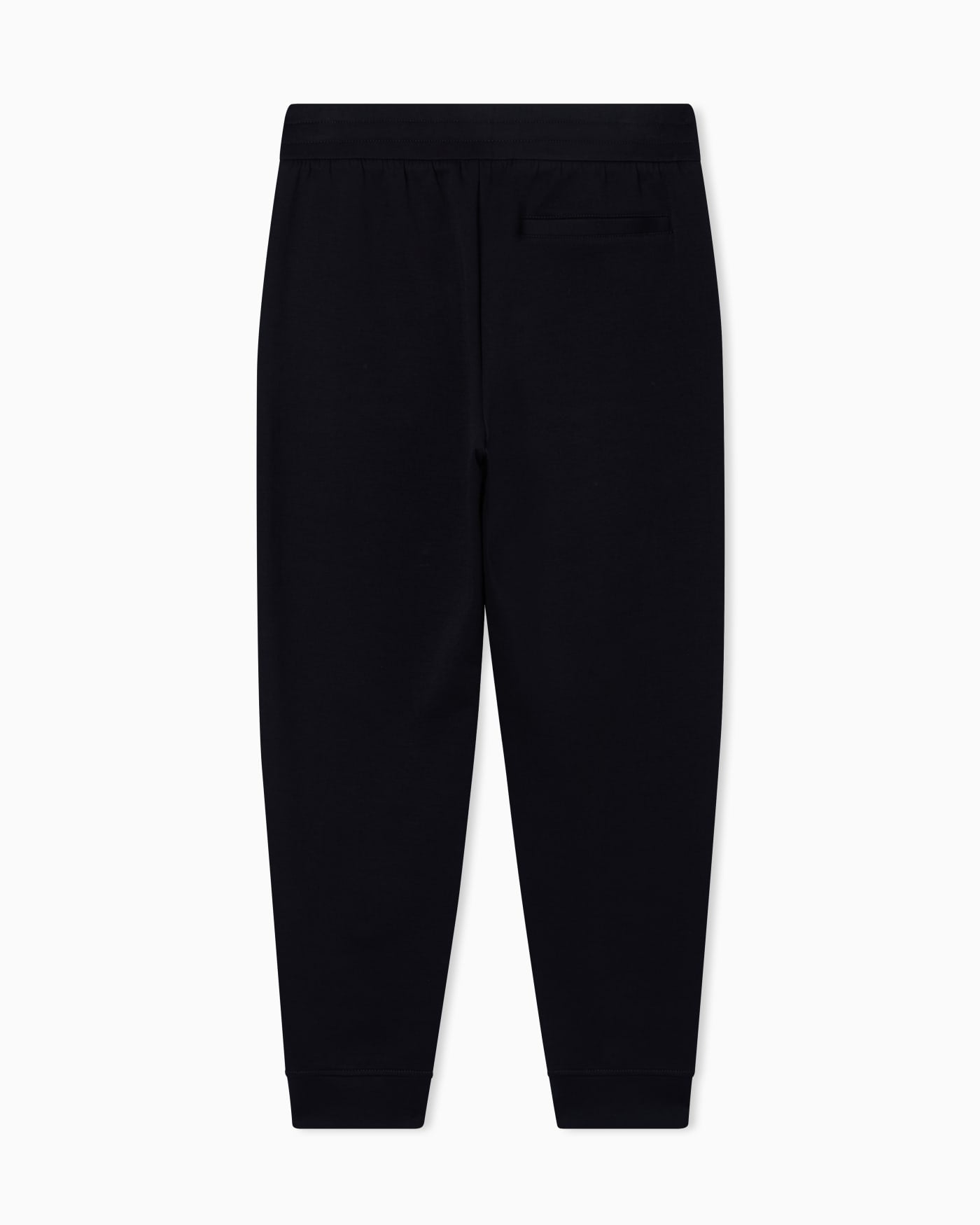 Jogger pants with metal logo