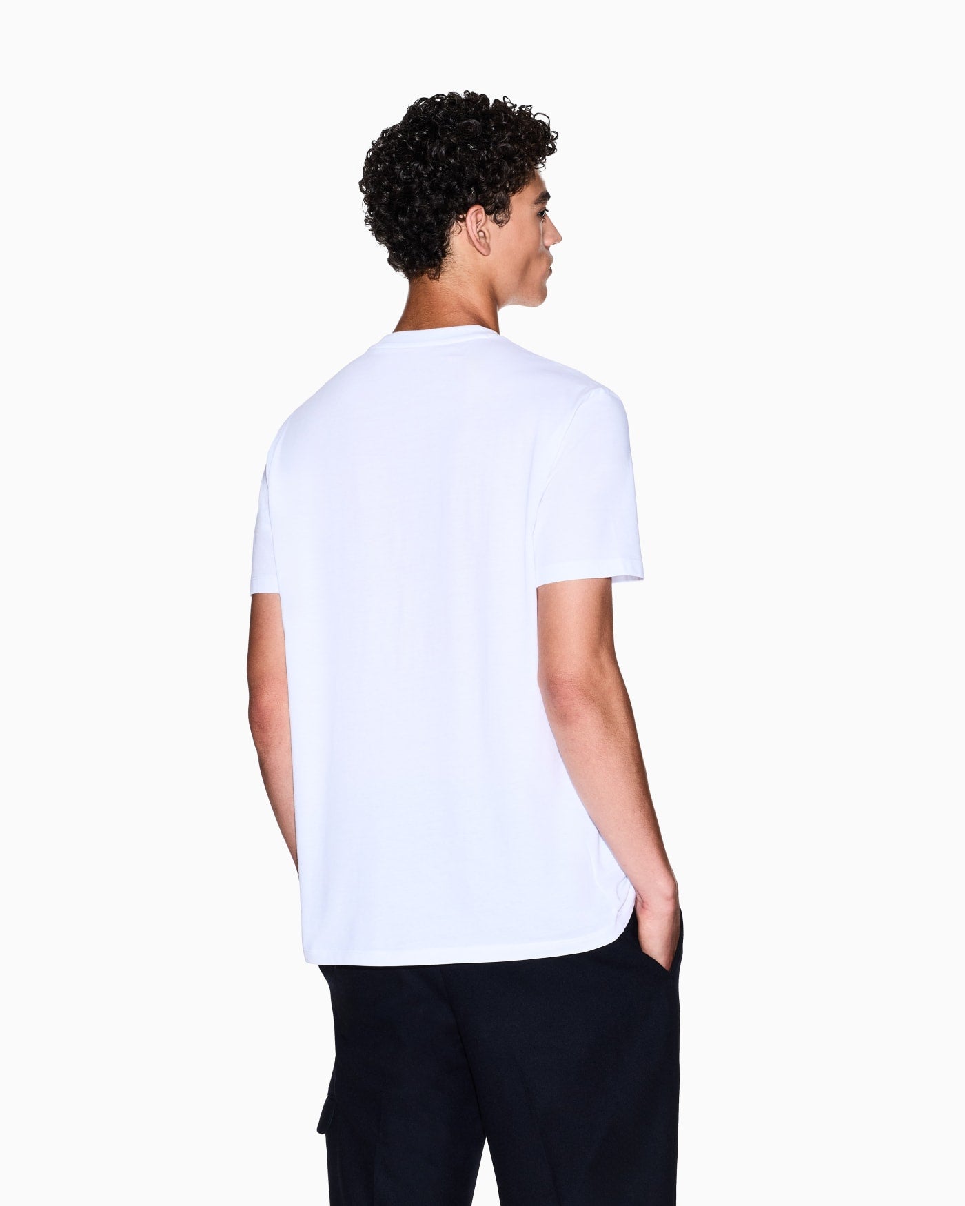 Jersey T-shirt with logo