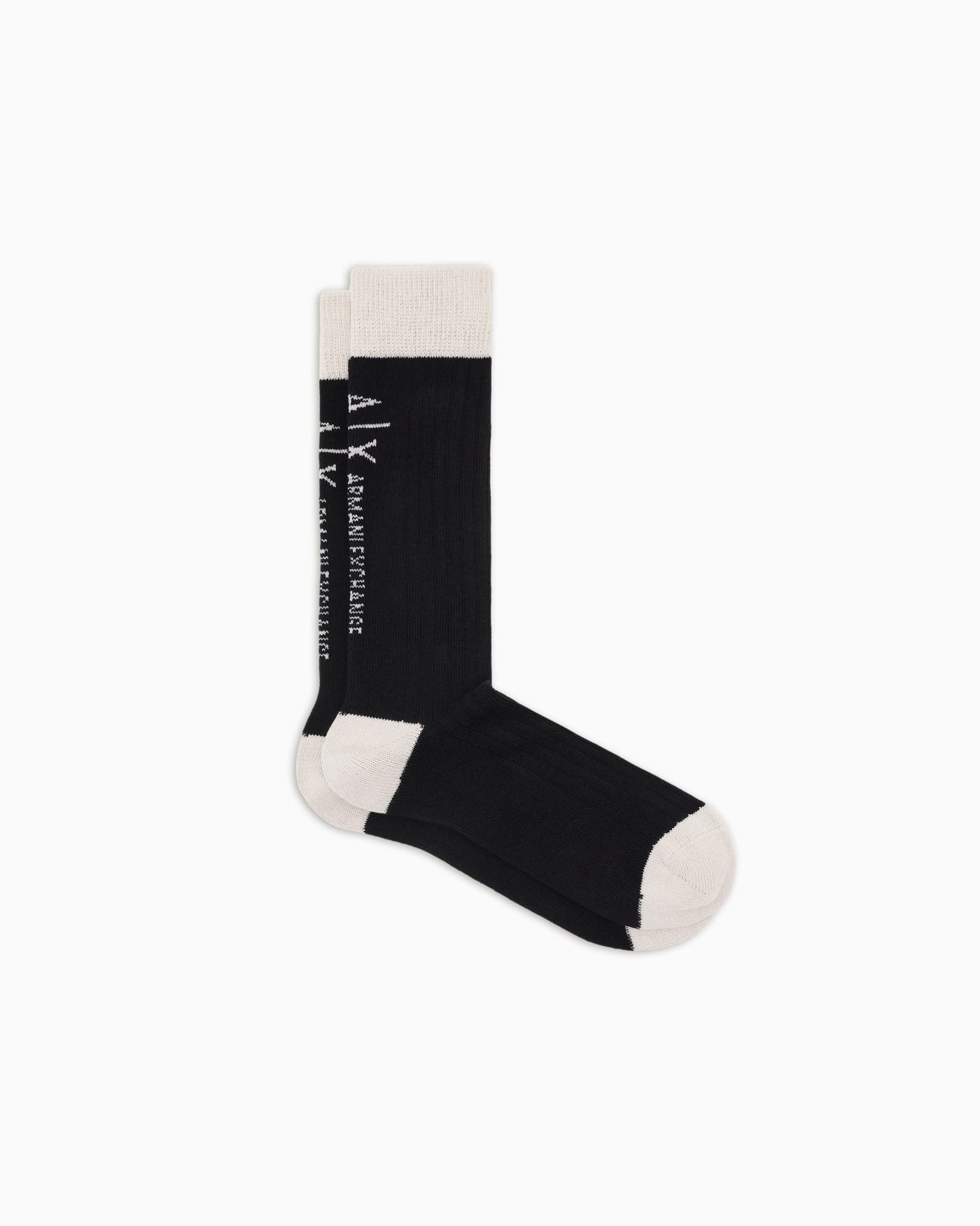 Two-tone socks