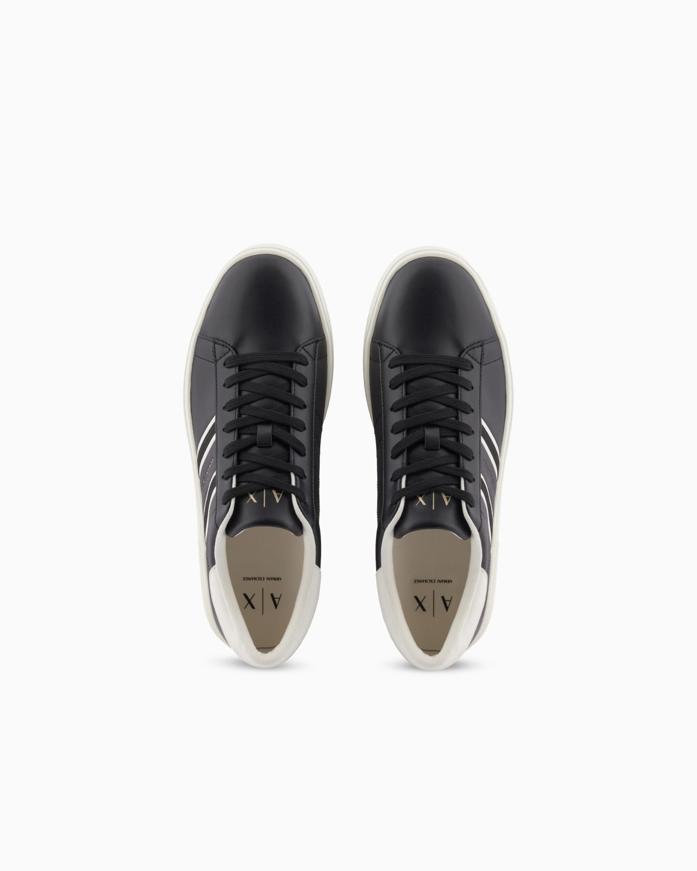 sneakers with webbing and rubber sole