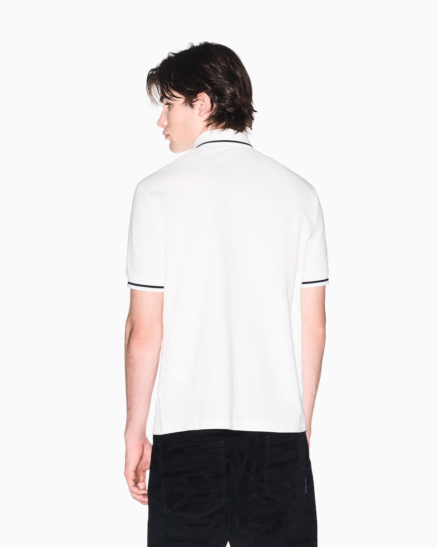 Classic and Refined Cotton Piqué Polo Shirt