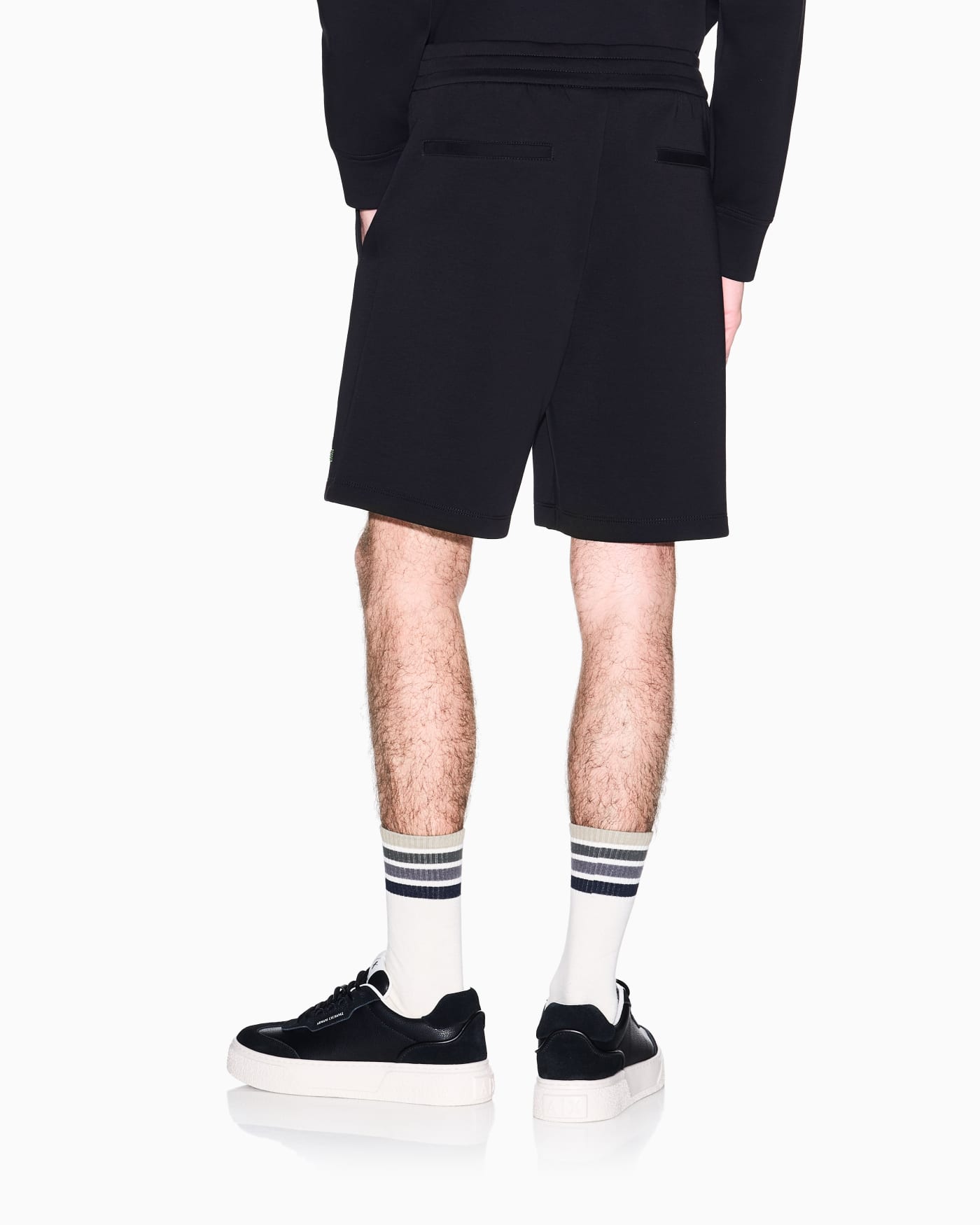 Bermuda shorts in technical fabric
