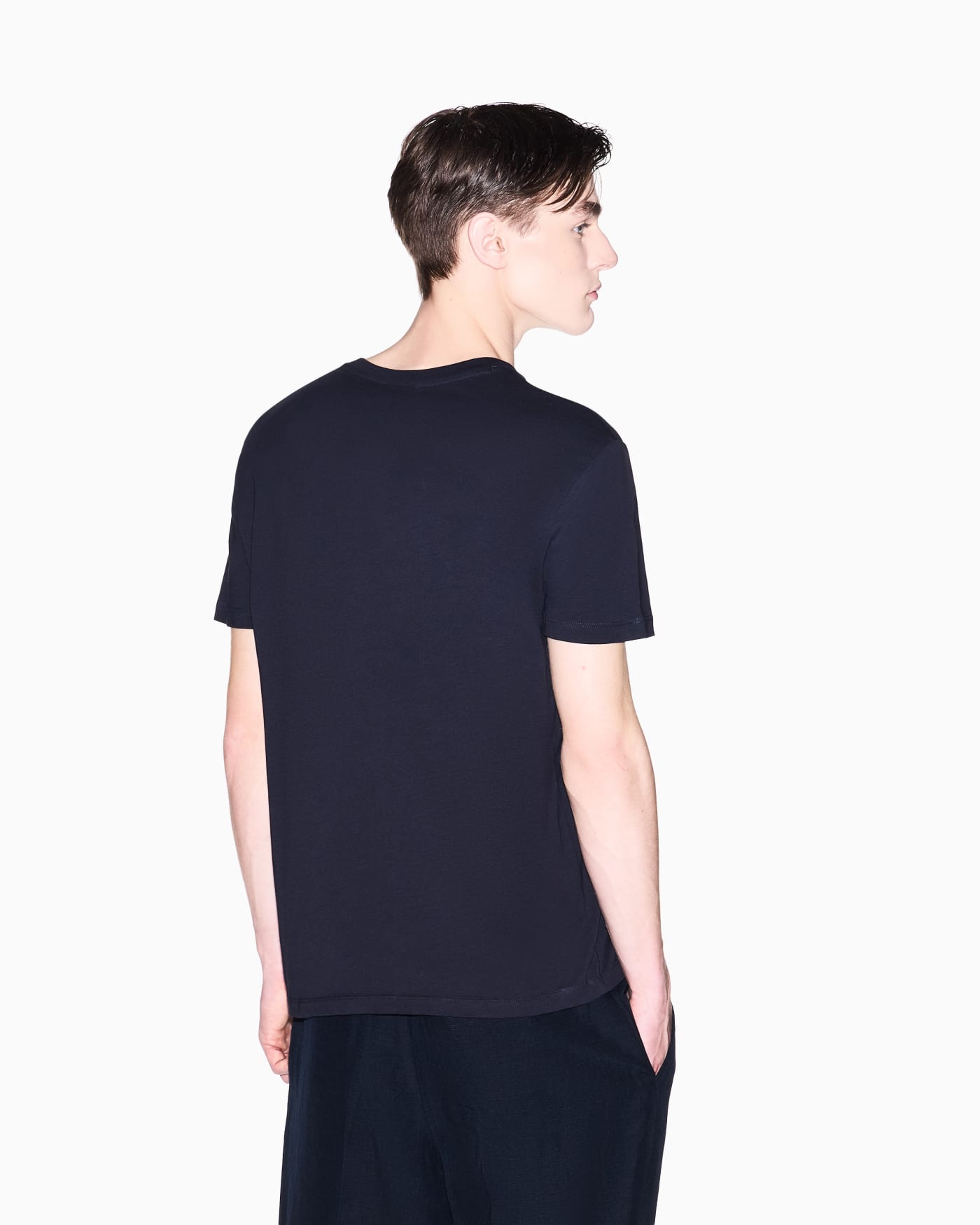 Basic Slim Fit T-shirt in Cotton Jersey