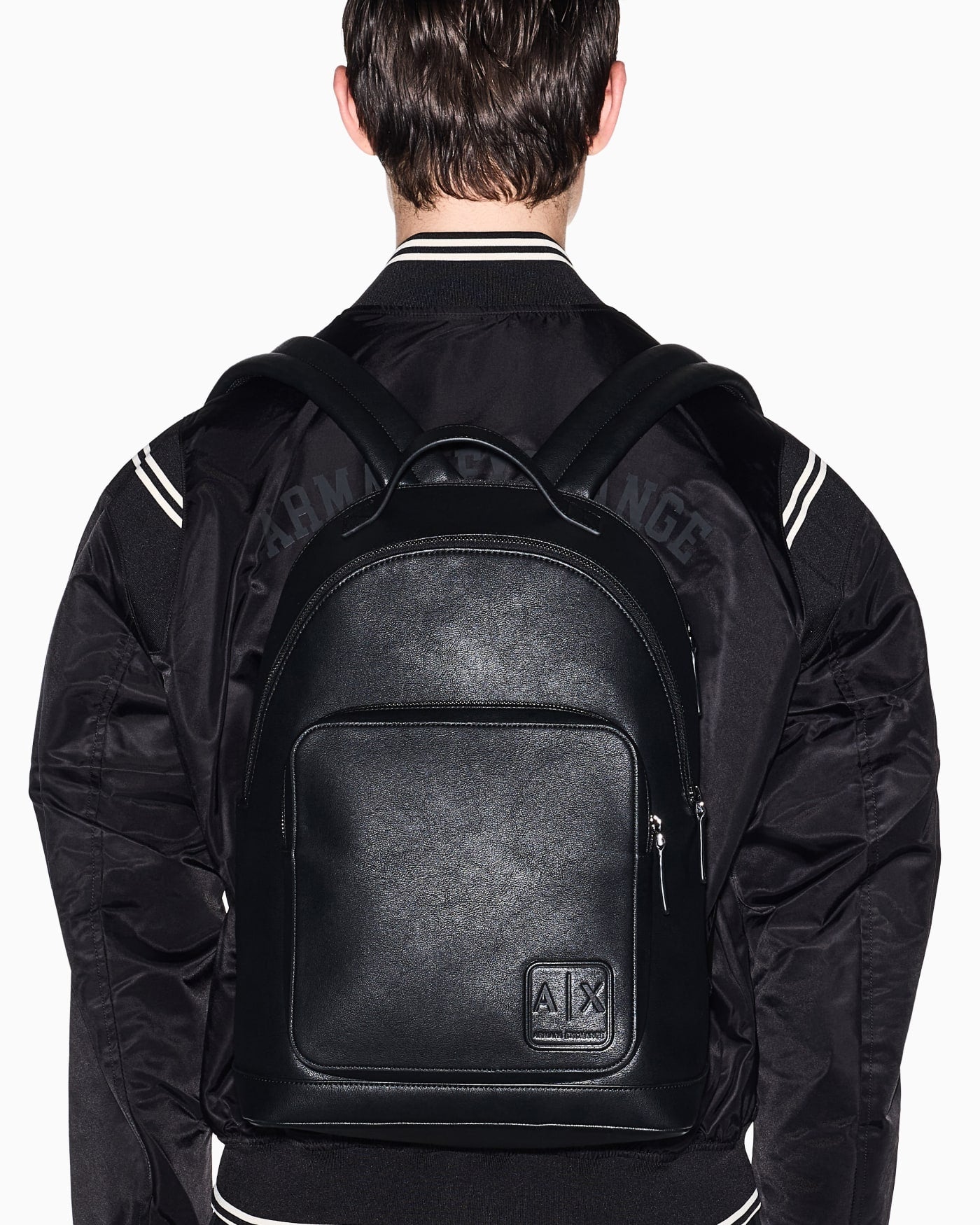 Technical fabric backpack